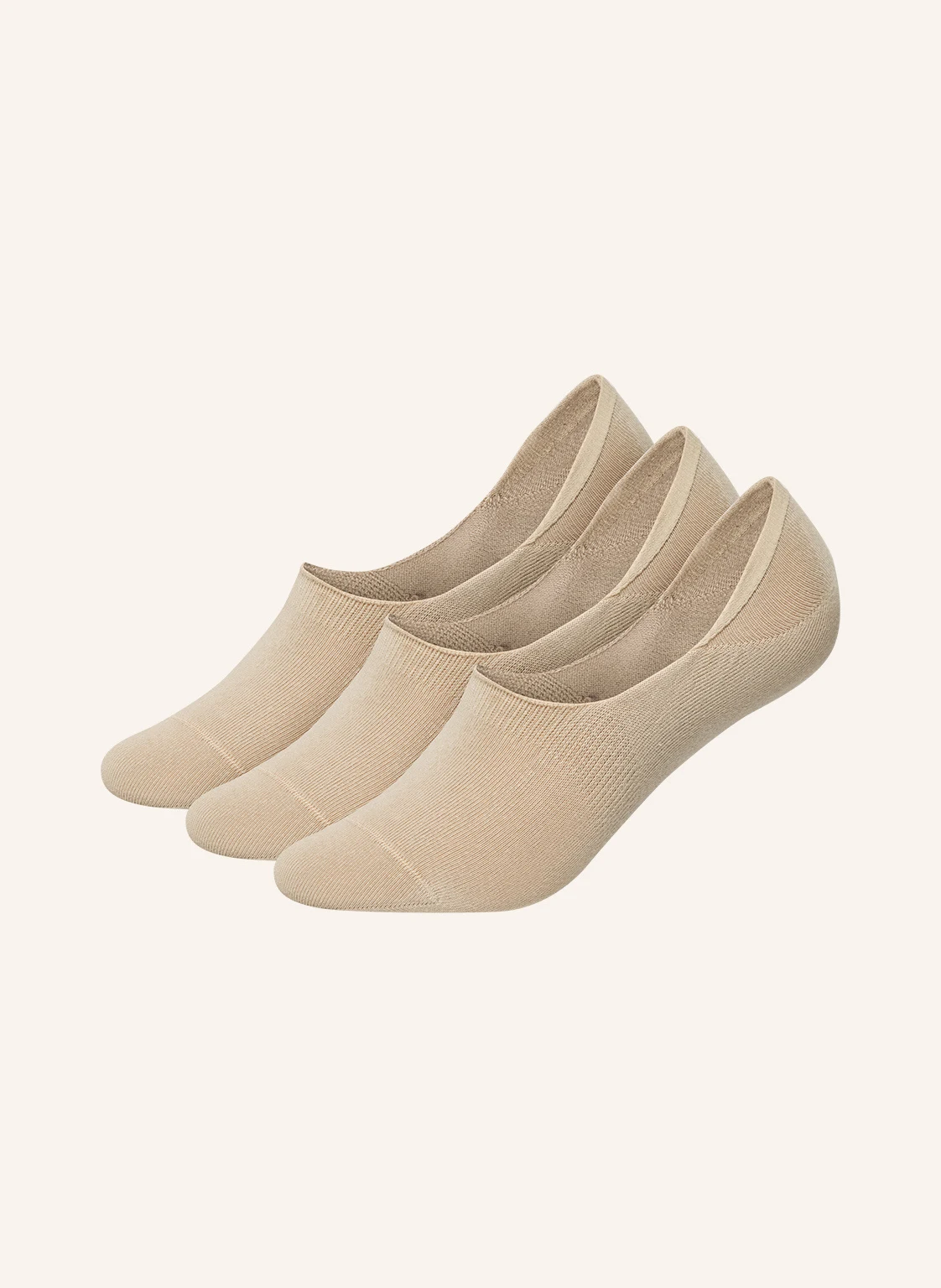 DillySocks 3er-Pack Füßlinge ONE COLOR INVISIBLES
