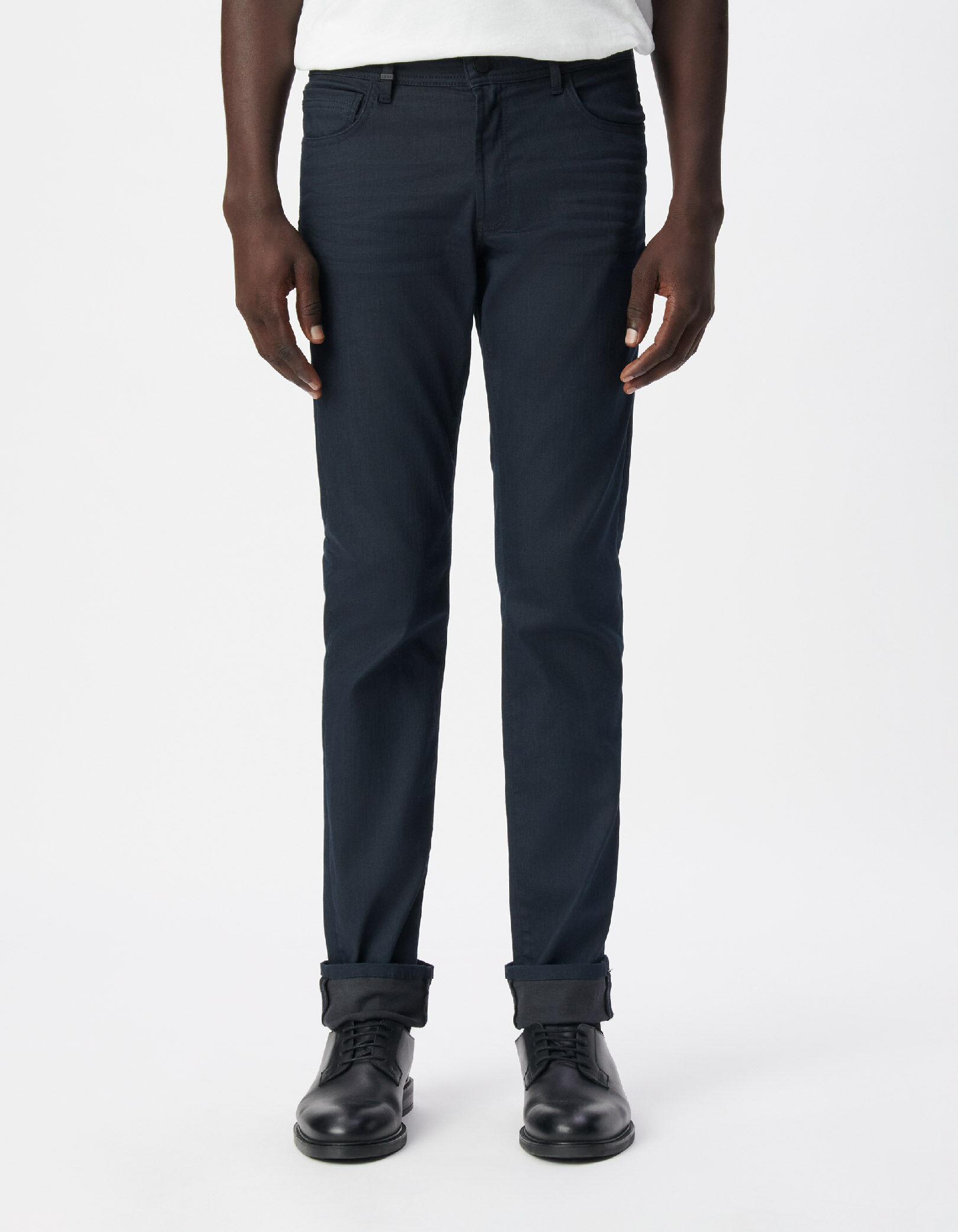 Jean SLIM marine Denim Homme