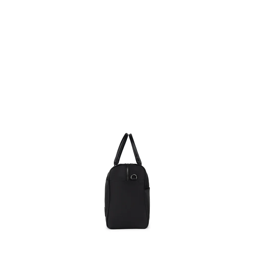 The London – Black Recycled Nylon Travel Bag