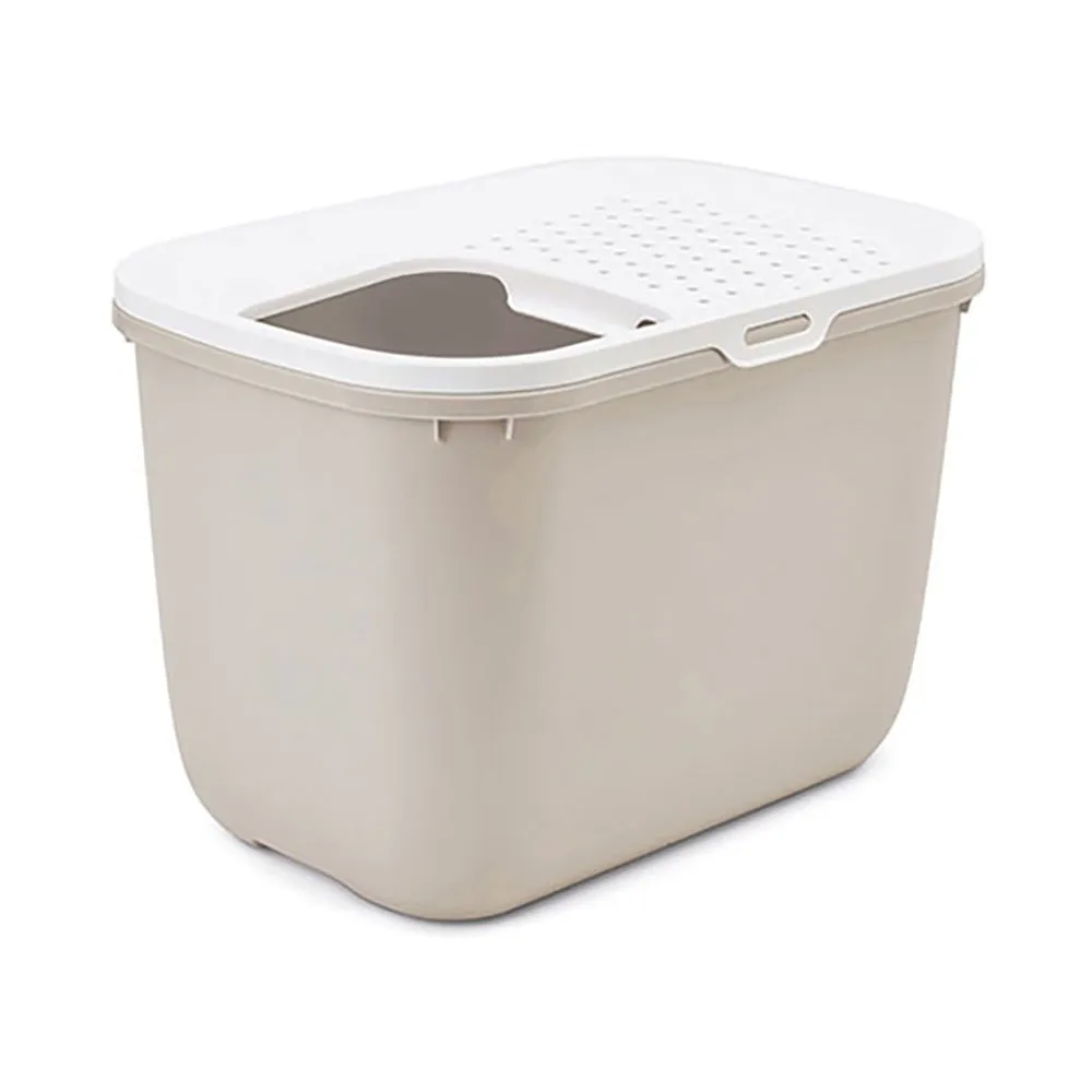 Savic Hop In Mocca Cat Litter Box