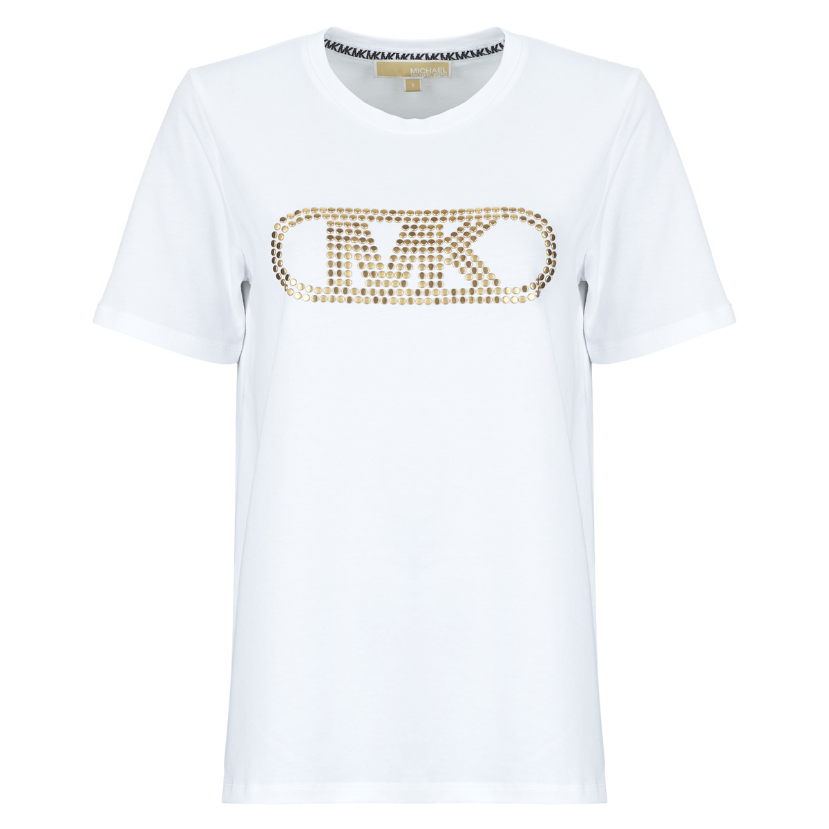 MICHAEL Michael Kors - EMPIRE STUD CLASSIC TEE - White