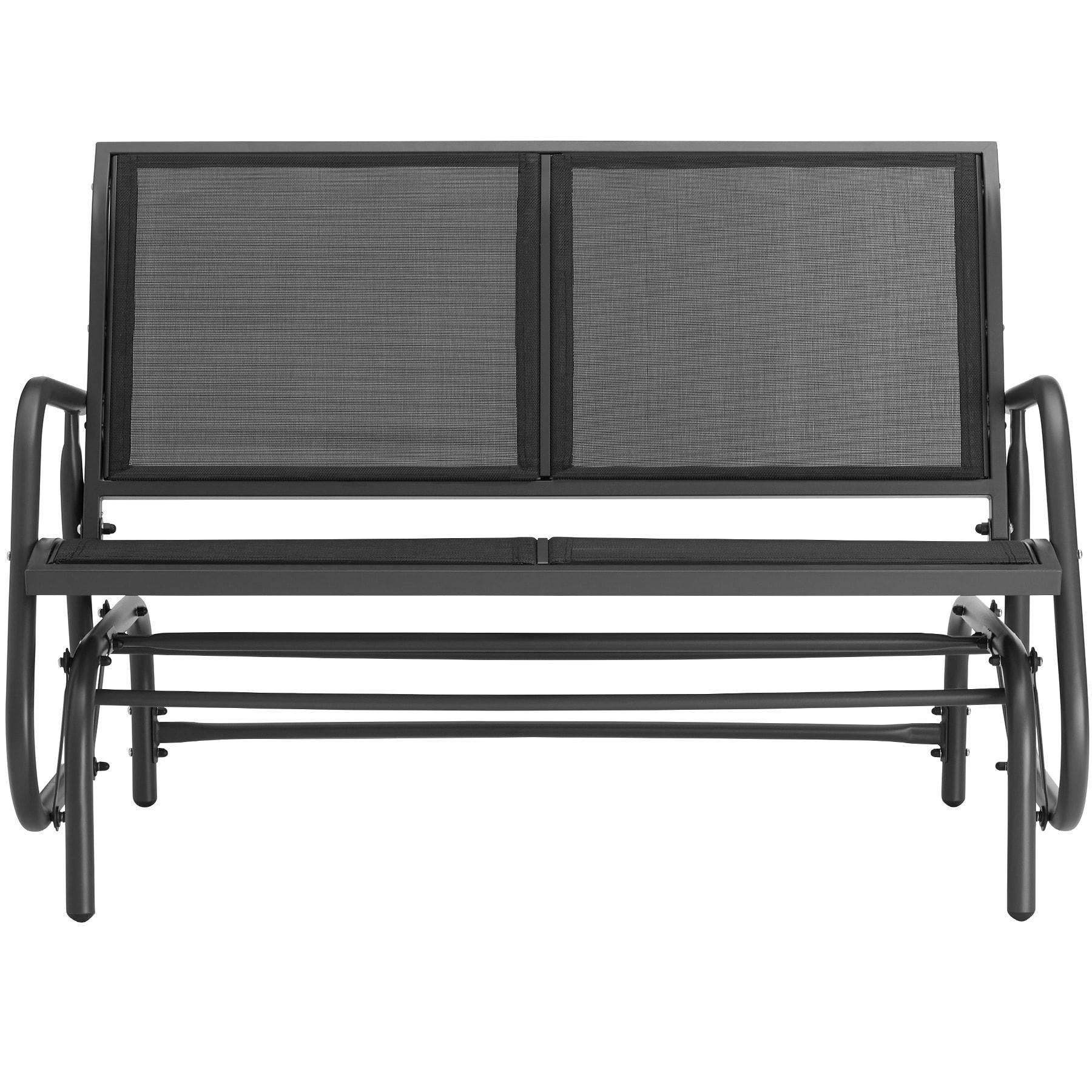 - Banc à bascule 2 places noir