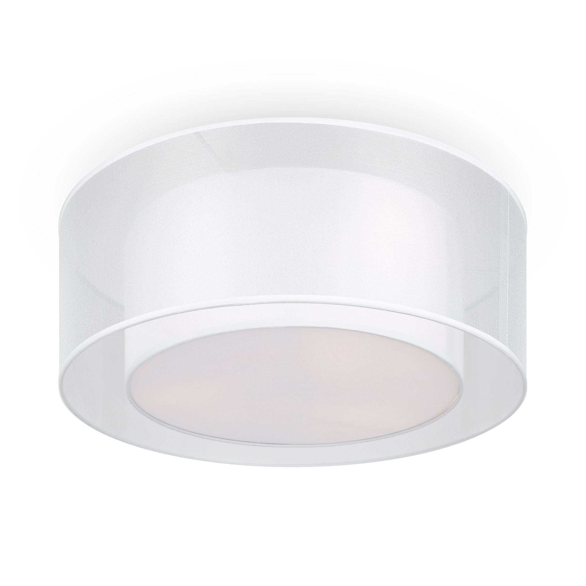 Maytoni - Plafondlamp Bergamo - Wit - Ø52