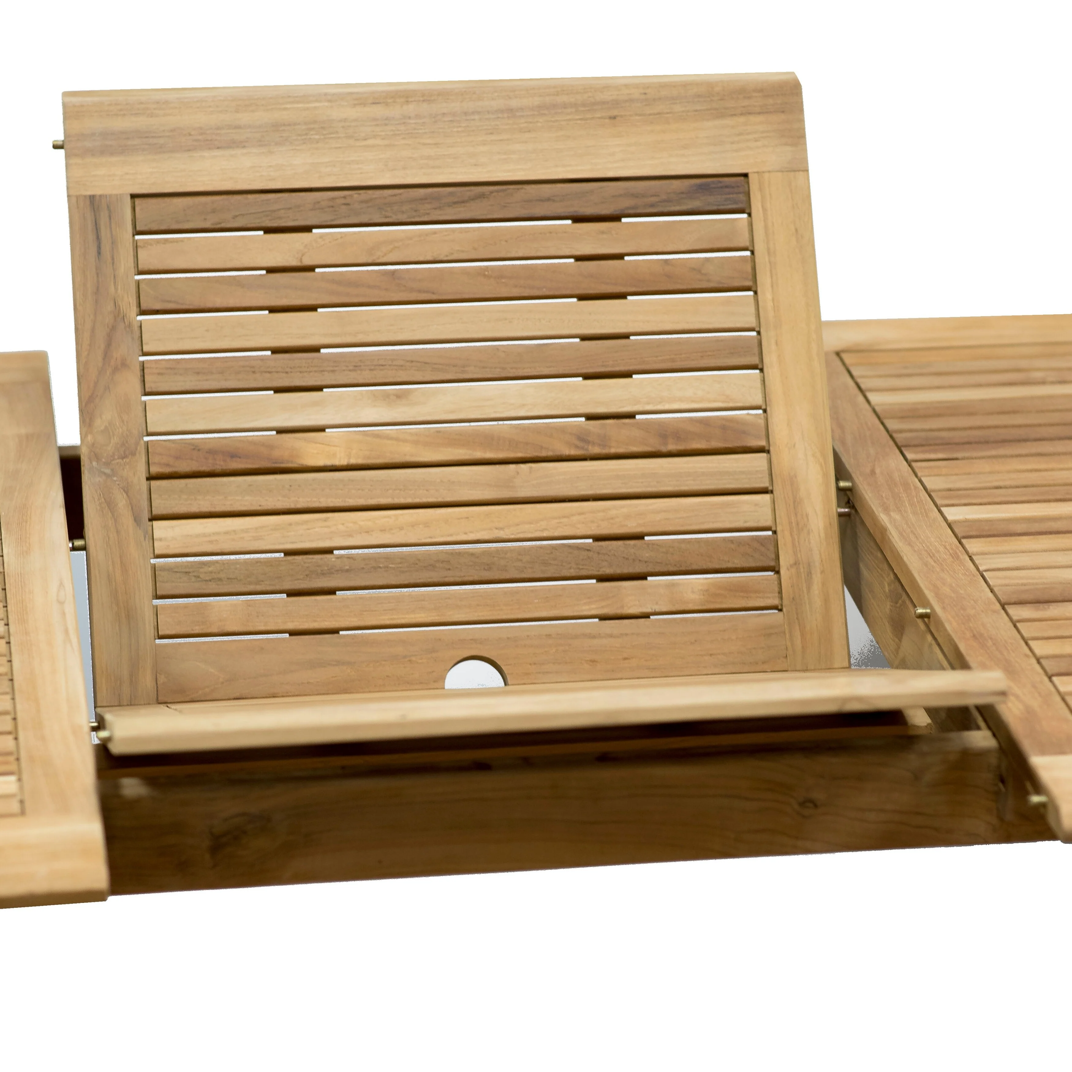 Amazonia Claires Outdoor Teak Patio Rectangular Dining Table