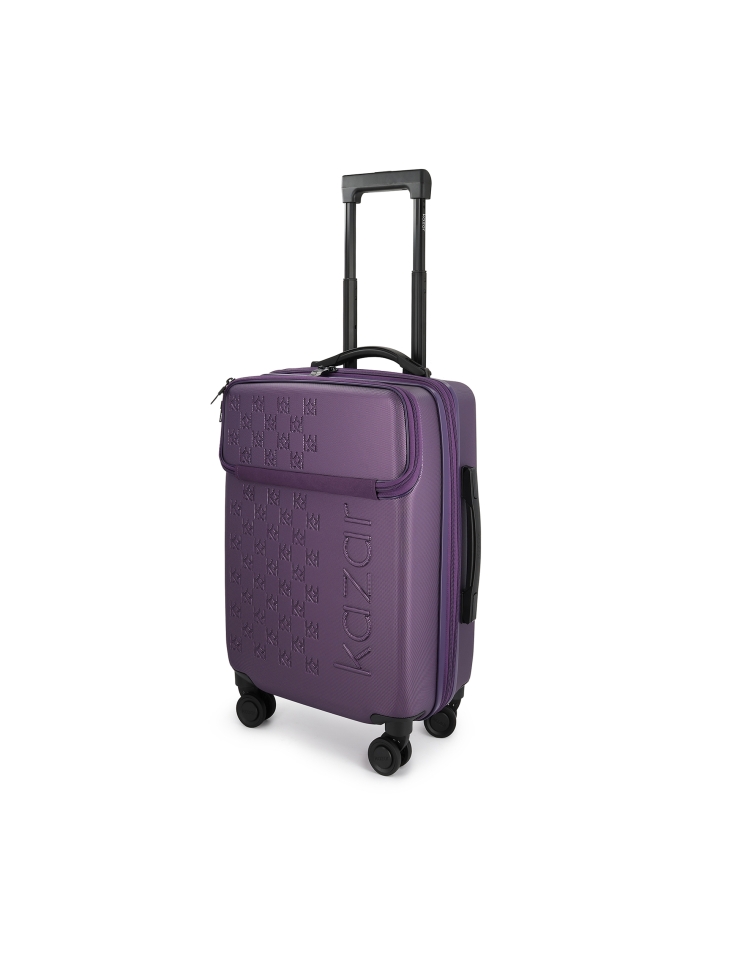 Small cabin suitcase with cup holder