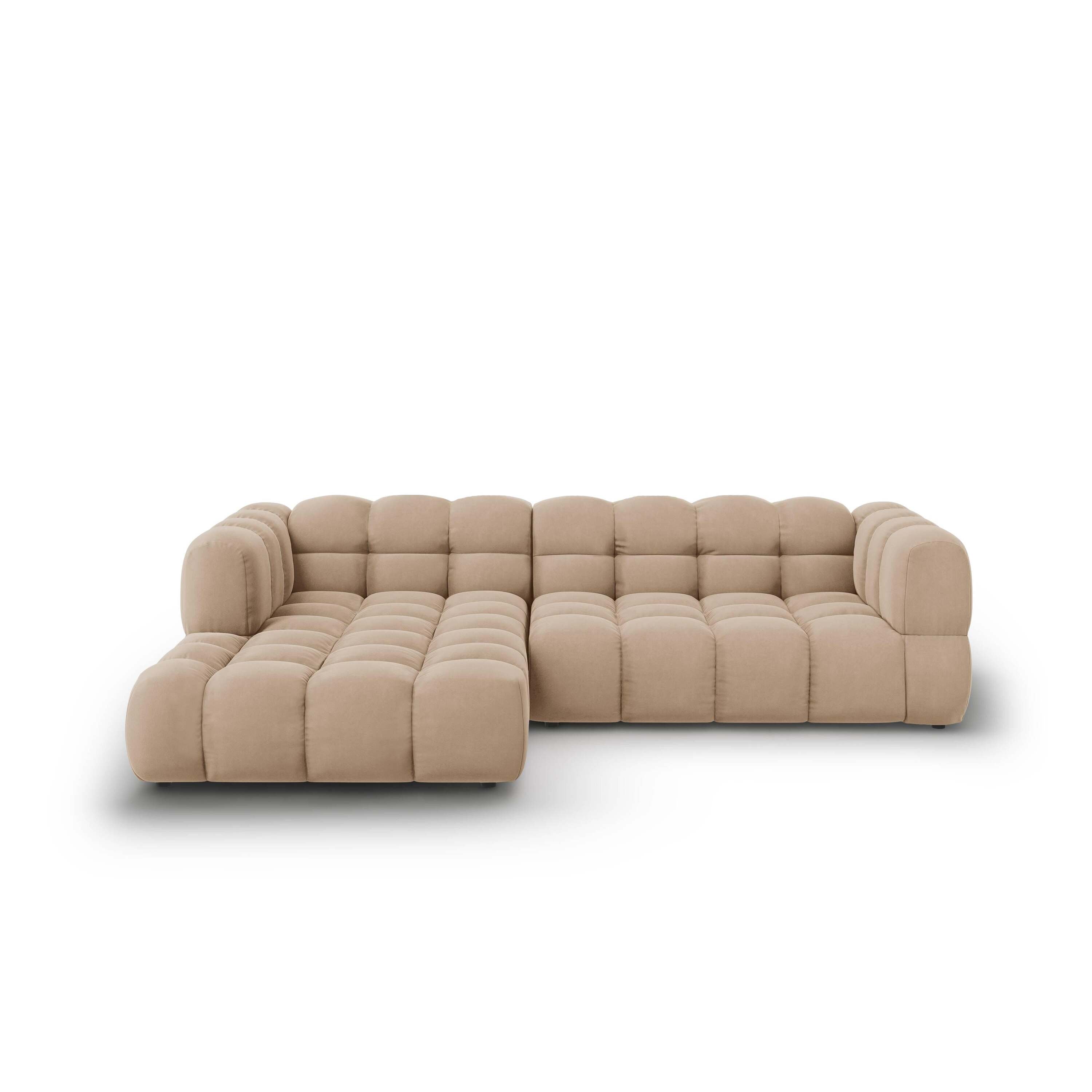 Cosmopolitan Design Sky 3,5-zits Hoekbank Links - Zandkleurig