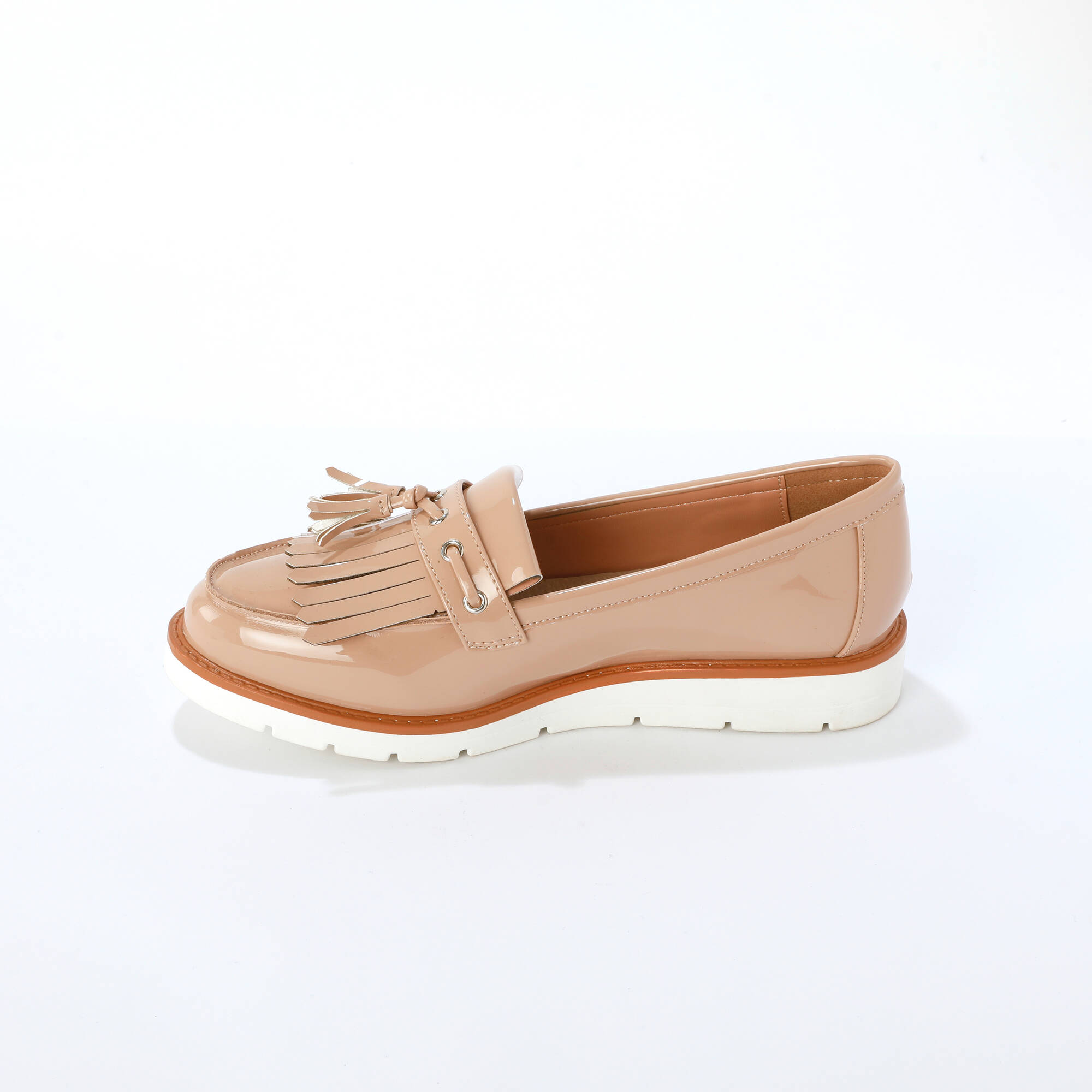Mocassins à pompons