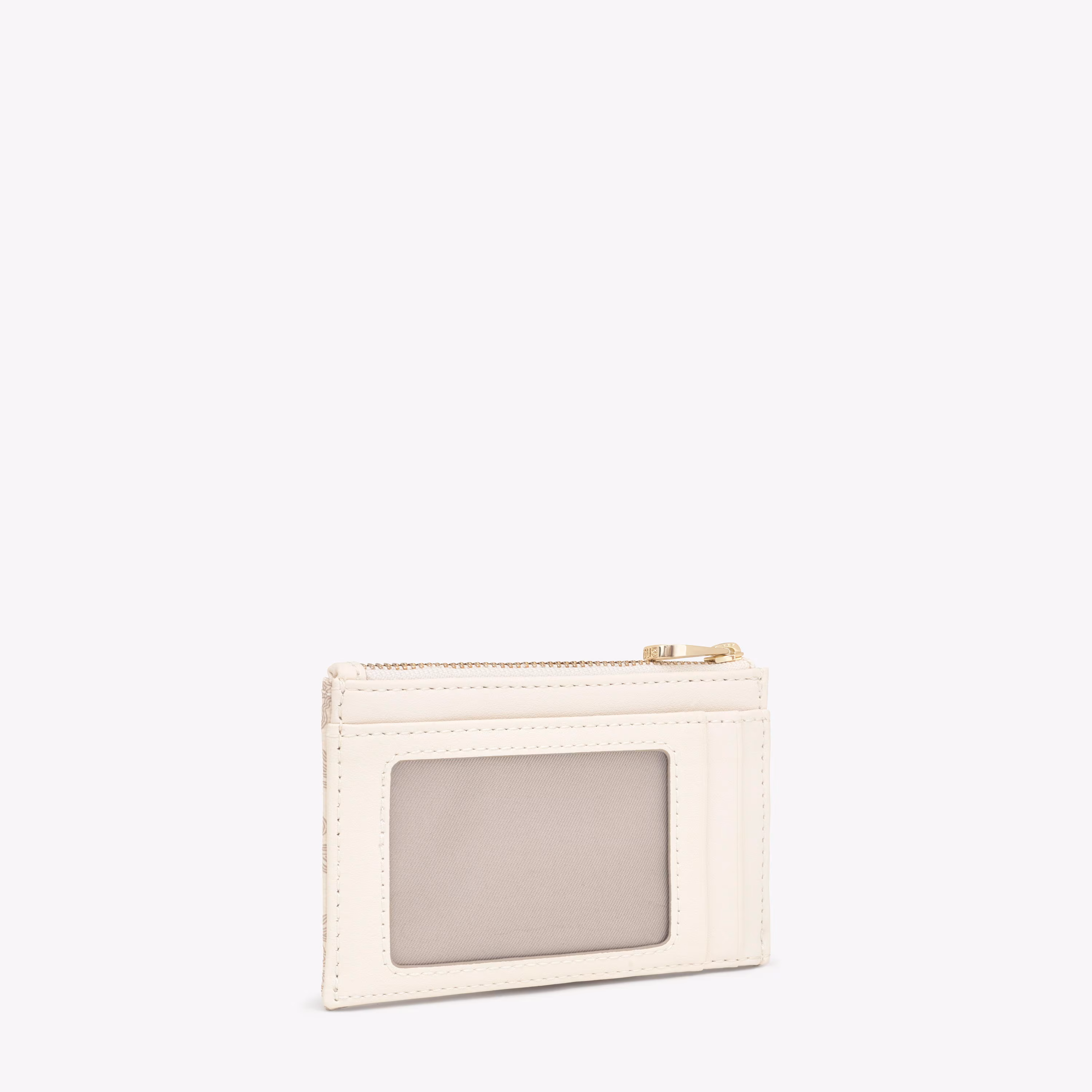 Monedero tarjetero beige Kaos Mini Lines