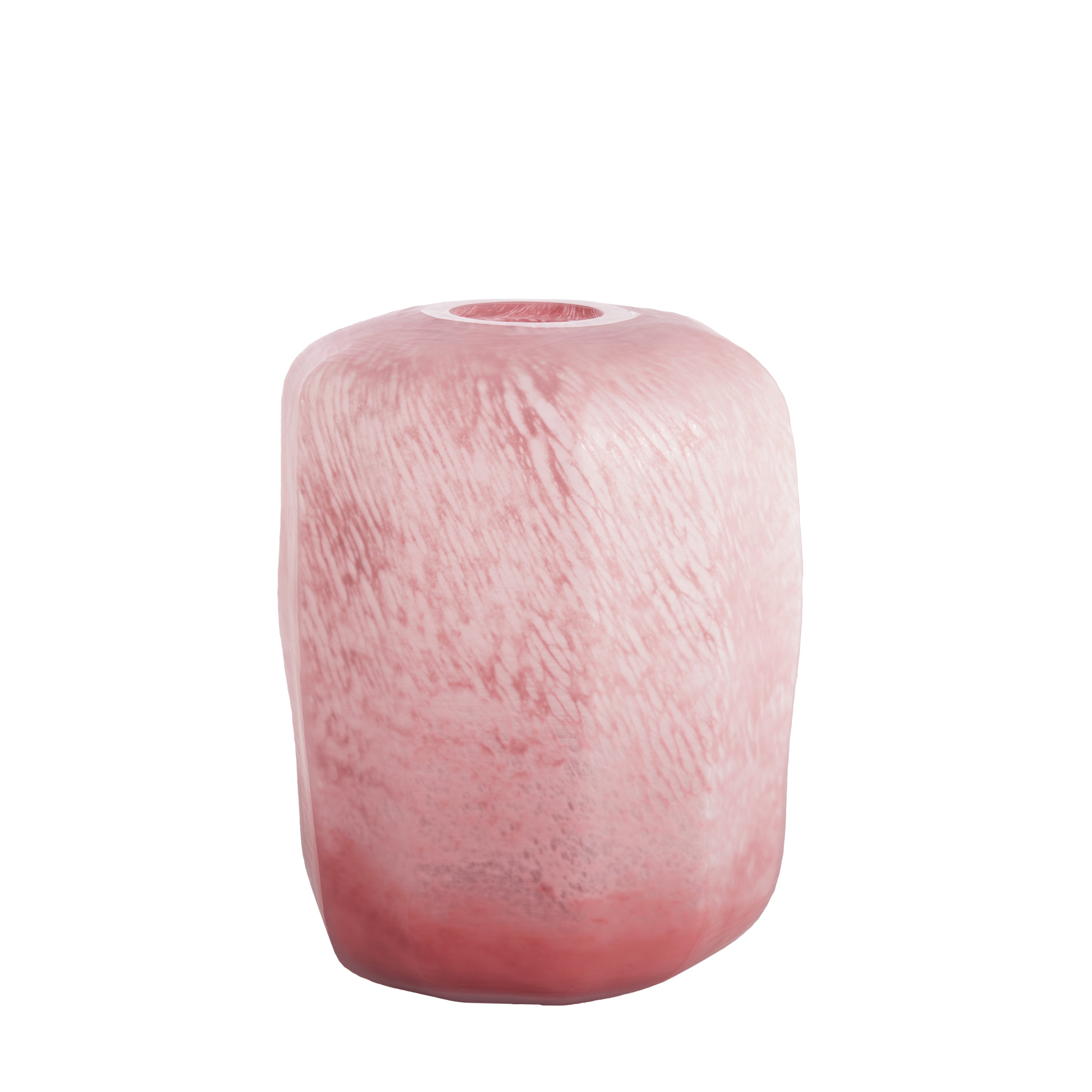 Light&living Vaas Ø33x42 cm PACENGO glas koraal-licht roze