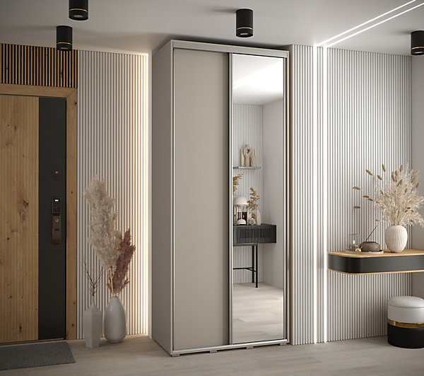 Armoire Dakota 3 a portes coulissantes 110/45/235,2portes