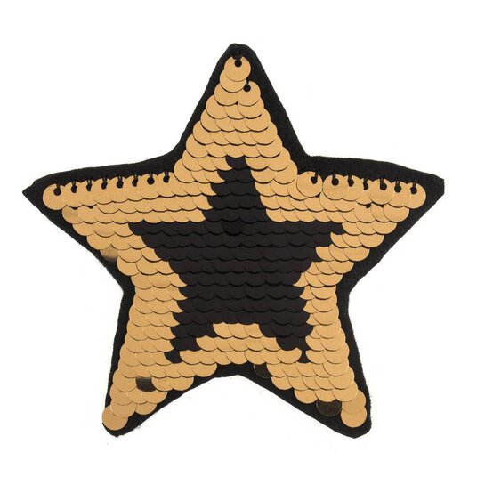 Trimits Sequin Star Iron-On Patch
