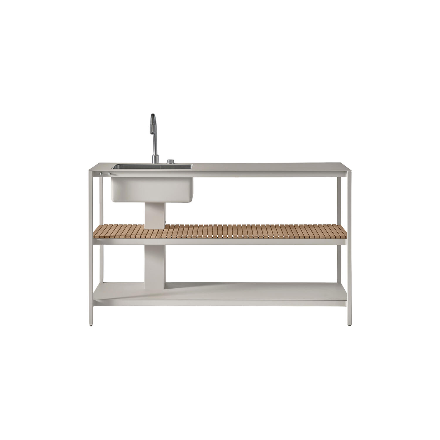 Vipp742 Open-Air Outdoor Kitchen Unit with Sink