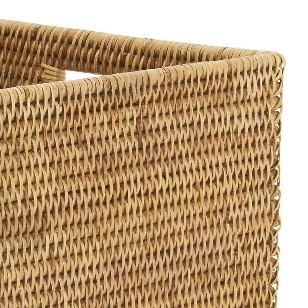 - Panier de rangement en rotin naturel 38 x 30 x 20 cm