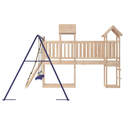NNEVL Outdoor Playset Solid Wood Pine