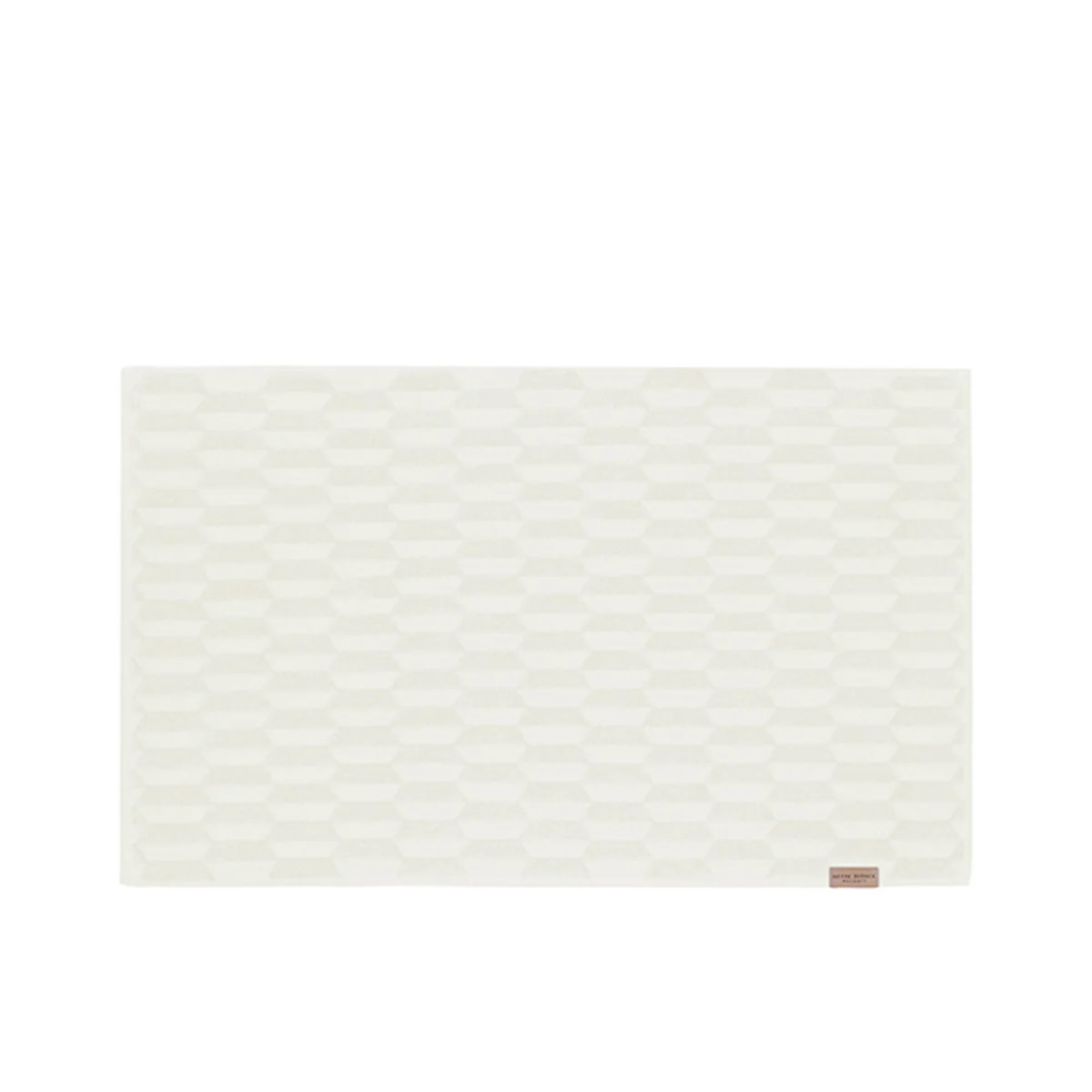Mette Ditmer - Geo Badezimmermatte 50 x 80 cm, off-white