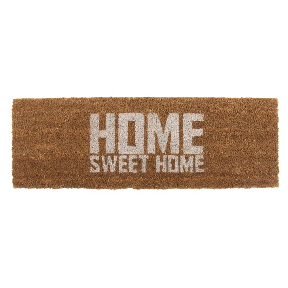HOME SWEET HOME - Paillasson en coco 75x26