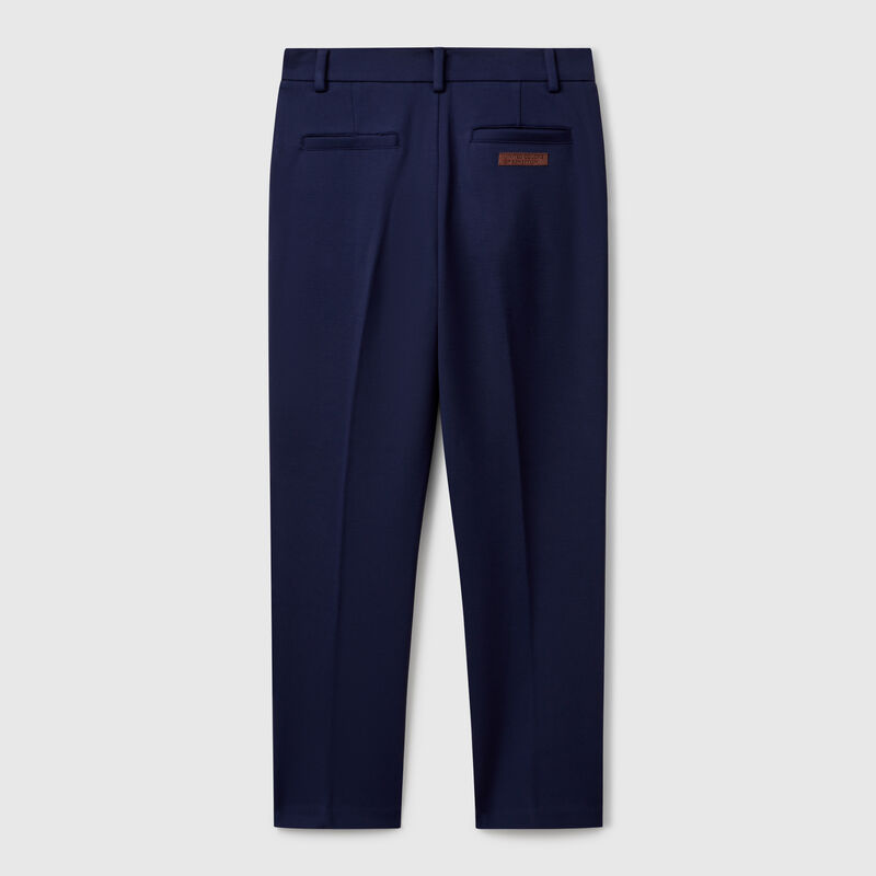 Elegant trousers in viscose blend