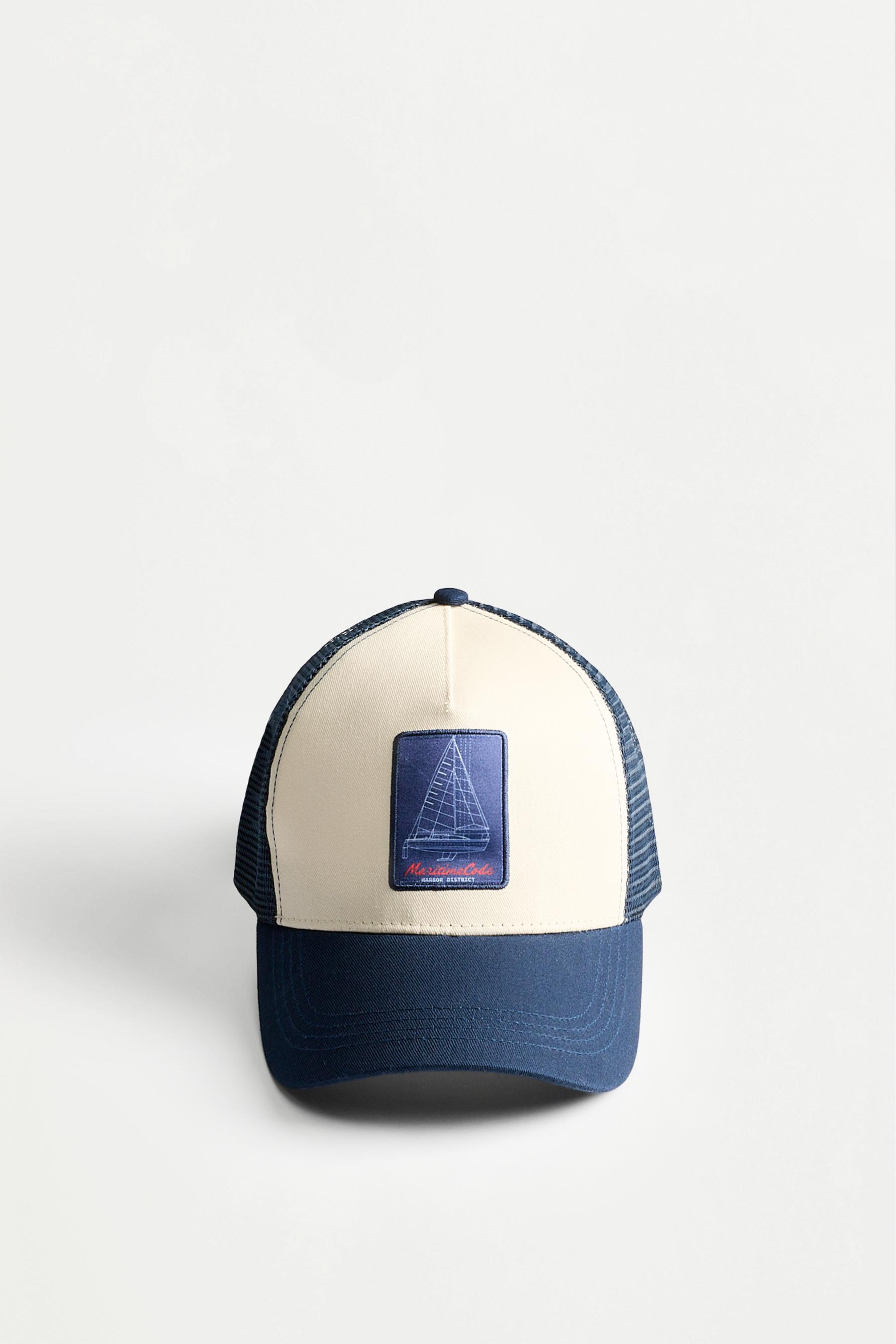 Gorra rejilla parche