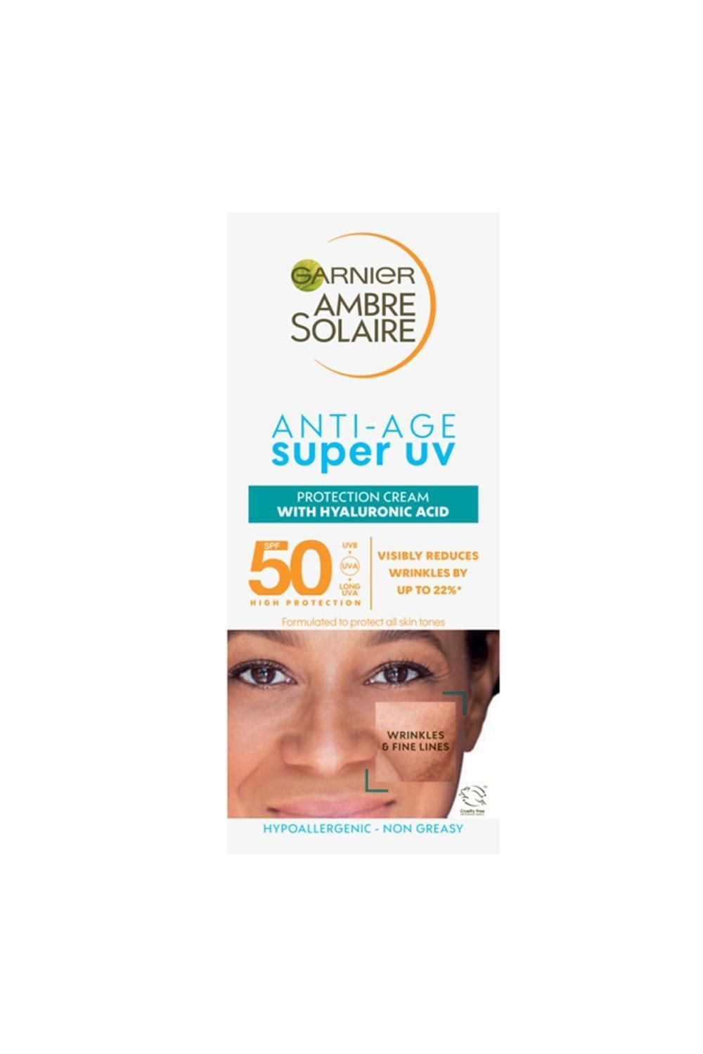 Garnier Ambre Solaire Anti-Age Super UV Face Protection SPF50 Cream