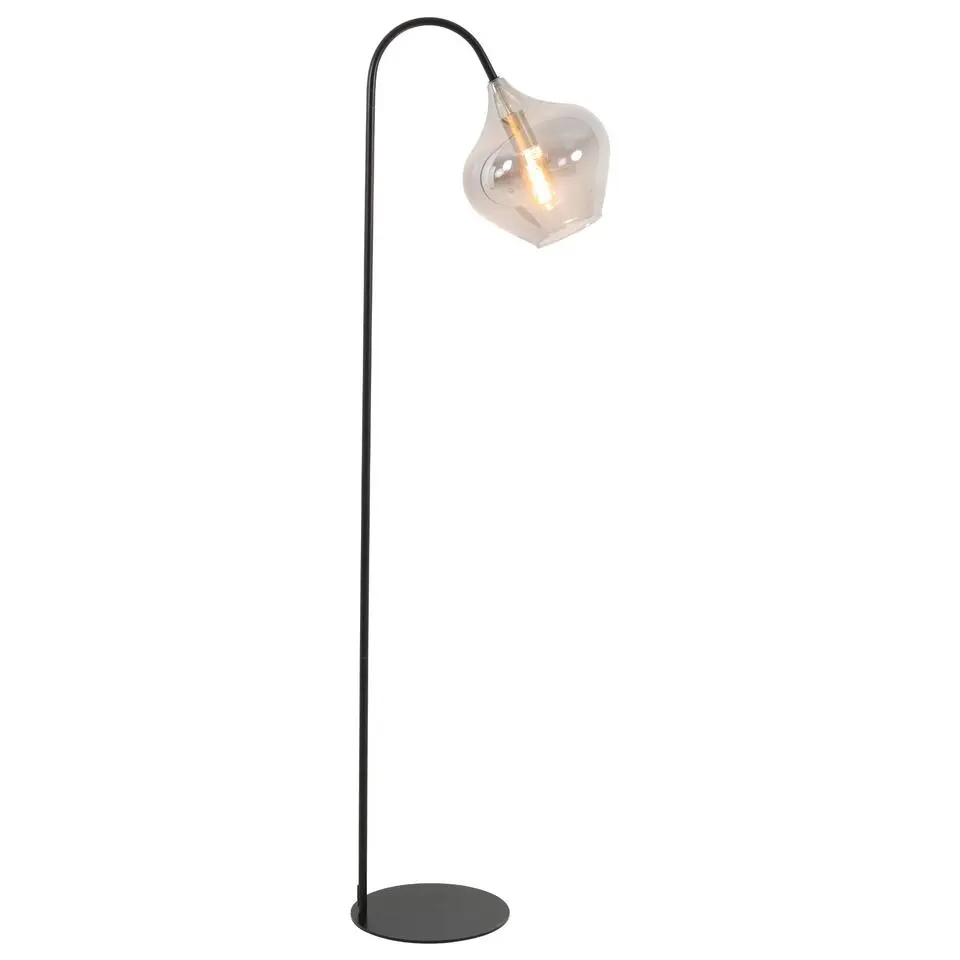 Vloerlamp Rakel - Zwart - 45x28x160cm