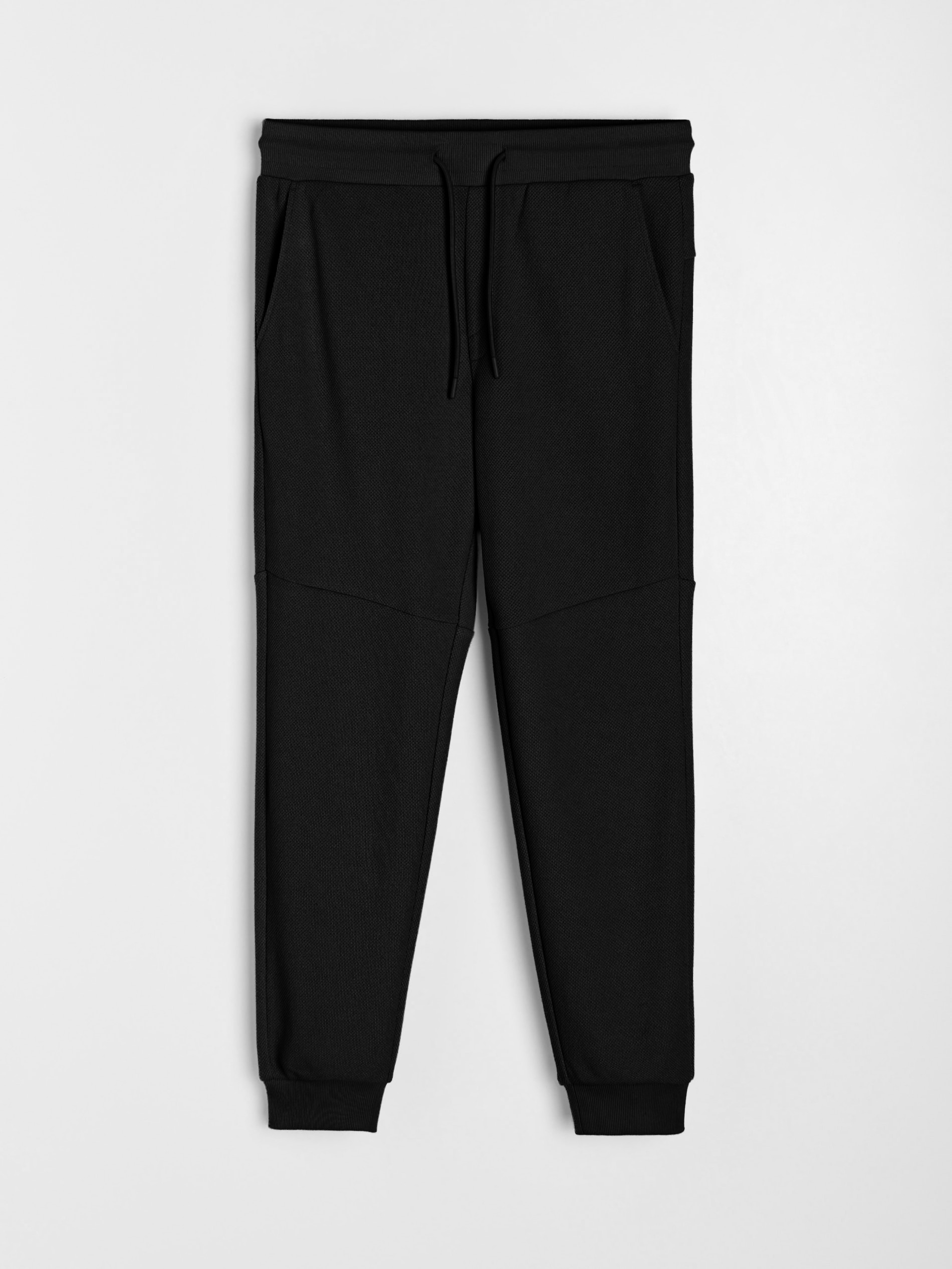 Spodnie jogger dresowe pique