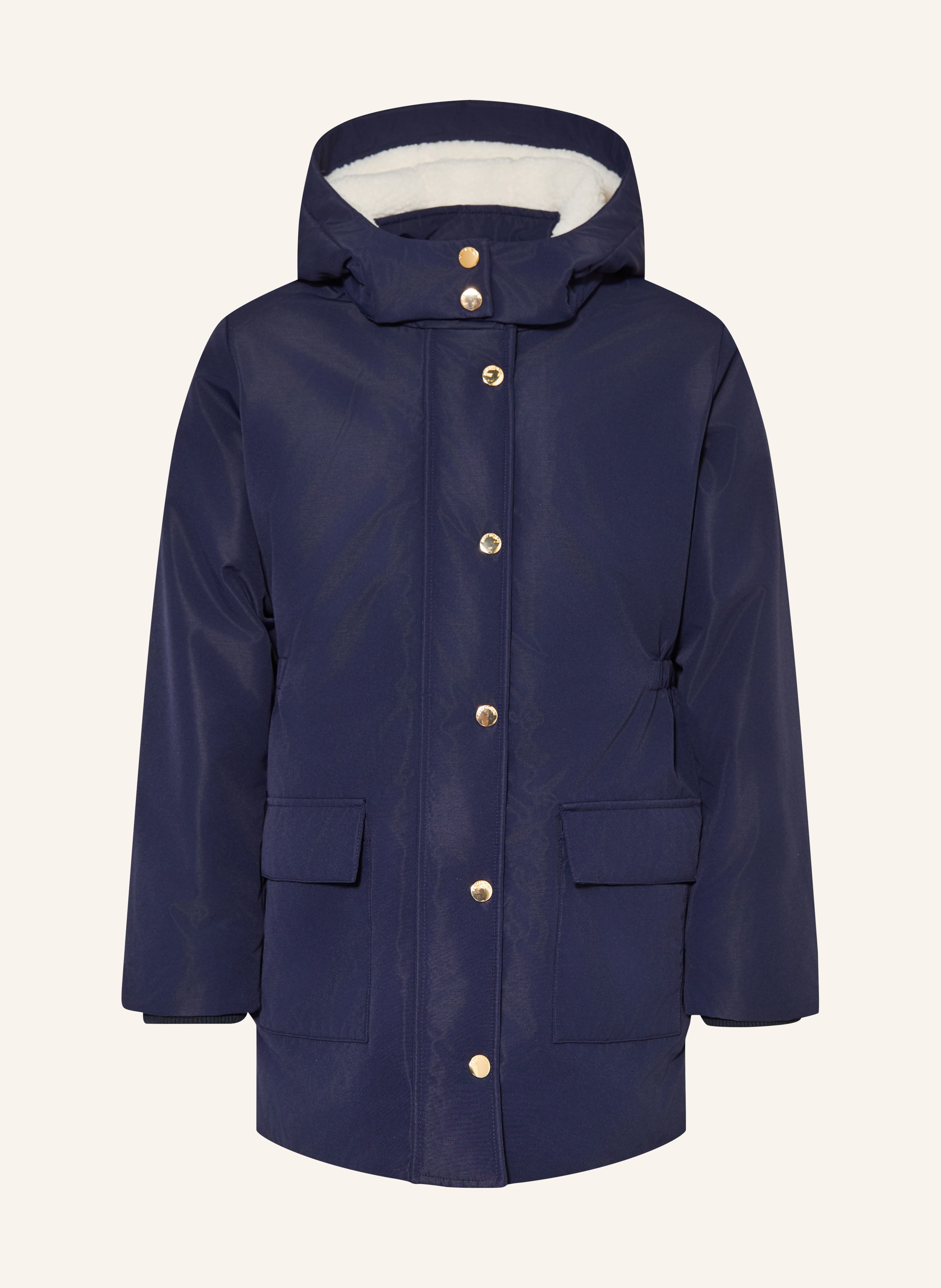 PETIT BATEAU Parka mit abnehmbarer Kapuze