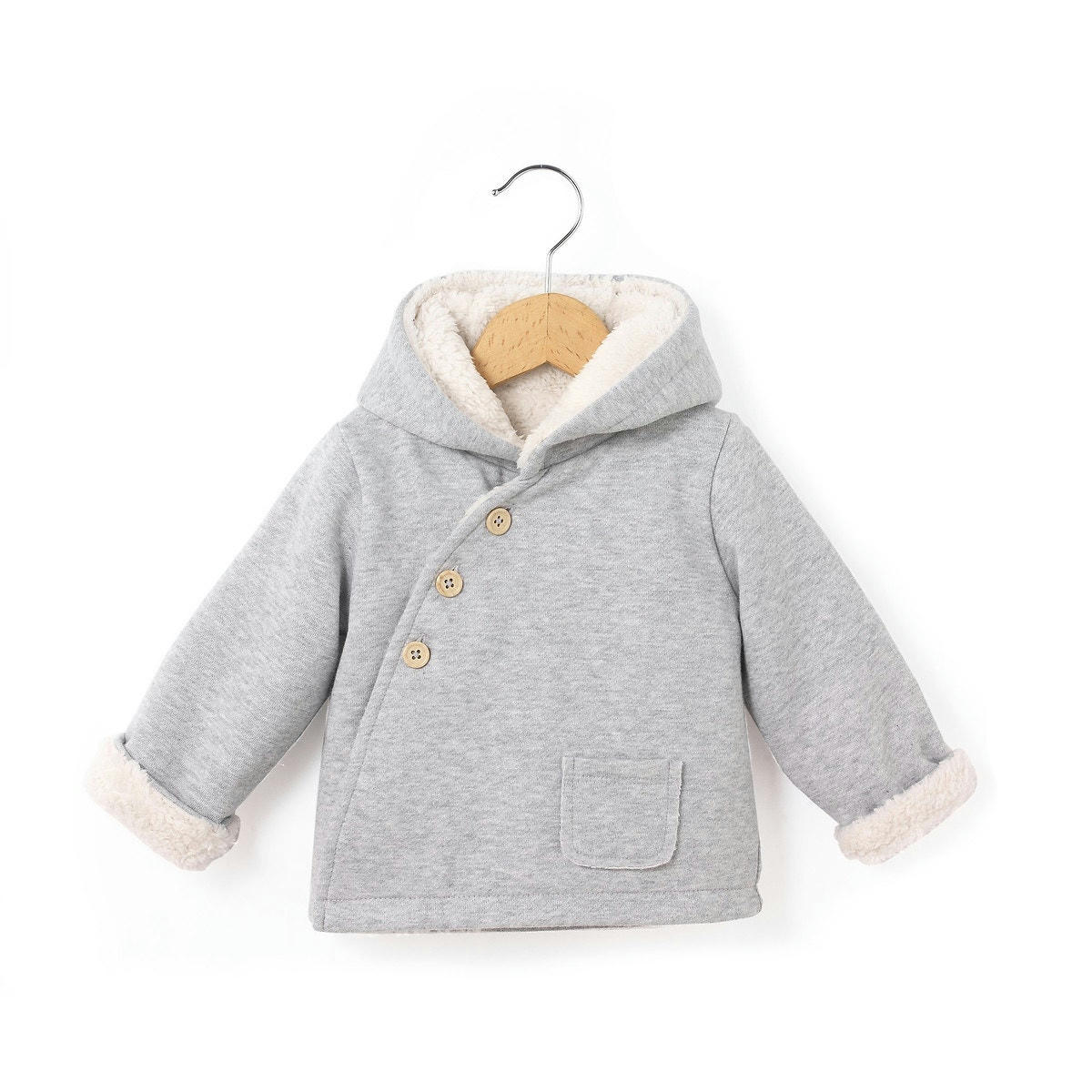 Manteau capuche fixe hiver