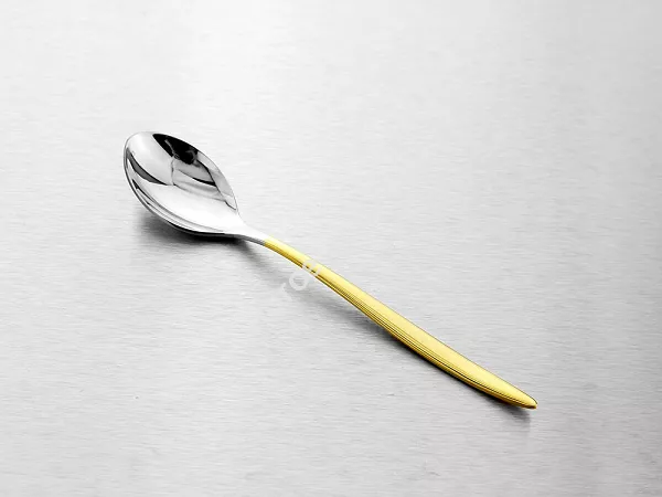 Komplet sztućców 65 cz. na 12 osób Hisar - Mercury Gold (4.0/3.0mm) złocone