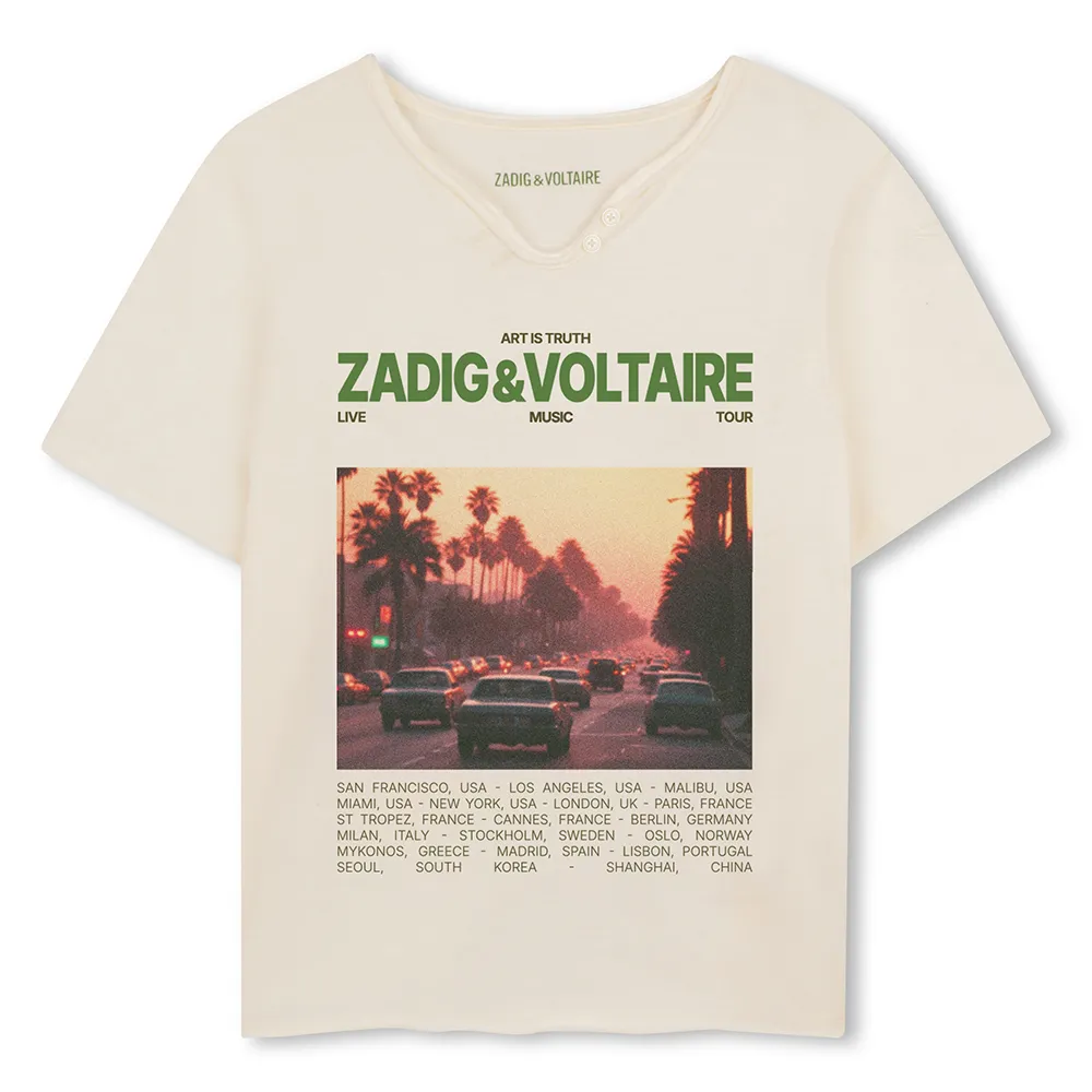 Zadig & Voltaire X60578 short sleeve T-shirt