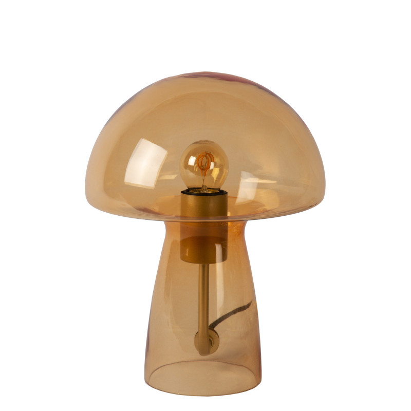 Lampe de table Fungo orange E27 60 W LUCIDE