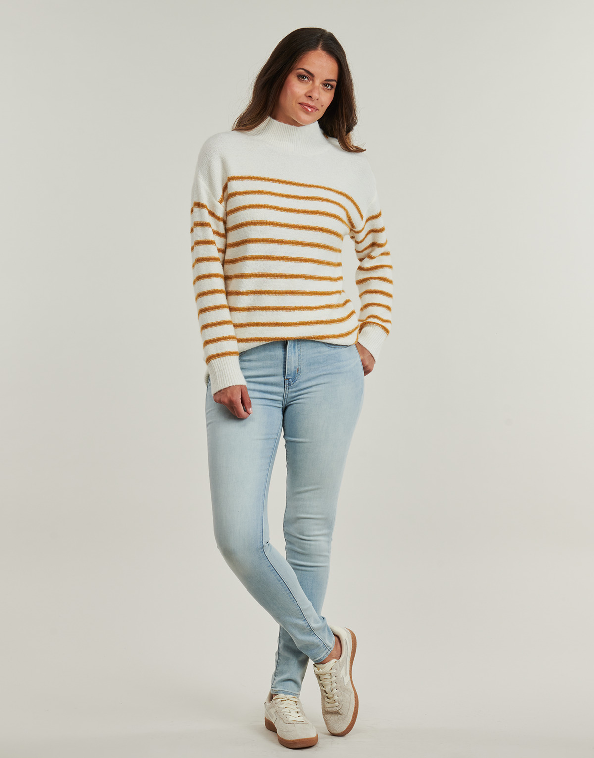 Levi's - 721 HIGH RISE SKINNY - Blue / Clear