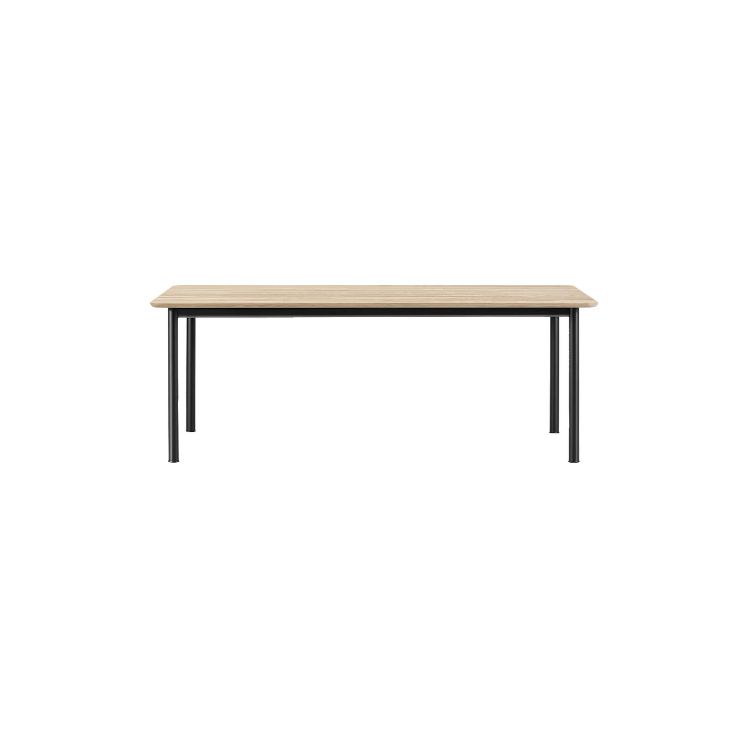 Plan Table, light oiled oak/black