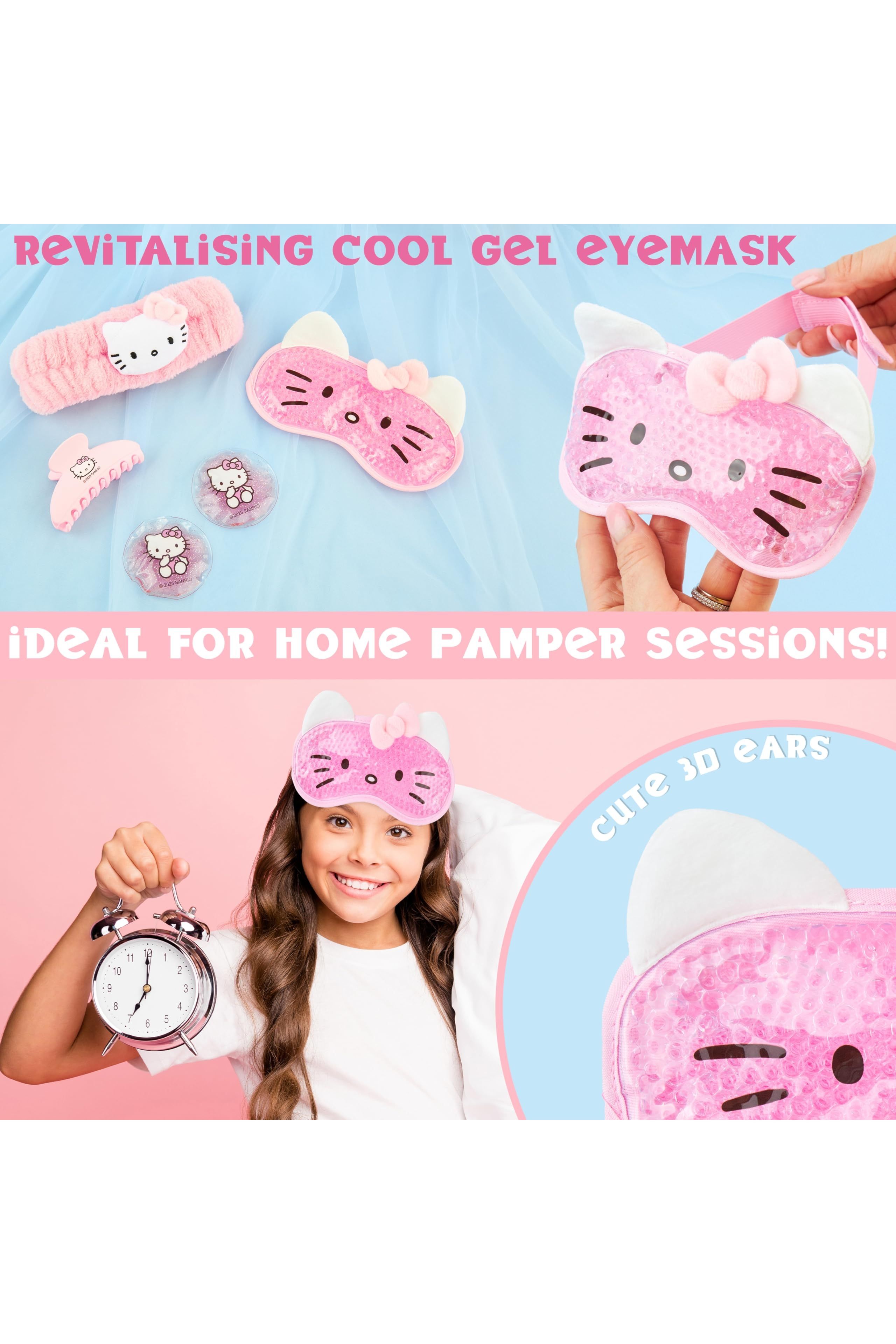 Hello Kitty Beauty Eye Mask Accessories Set