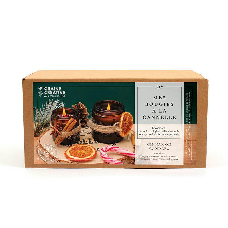 DIY - Kit DIY mes bougies à la cannelle
