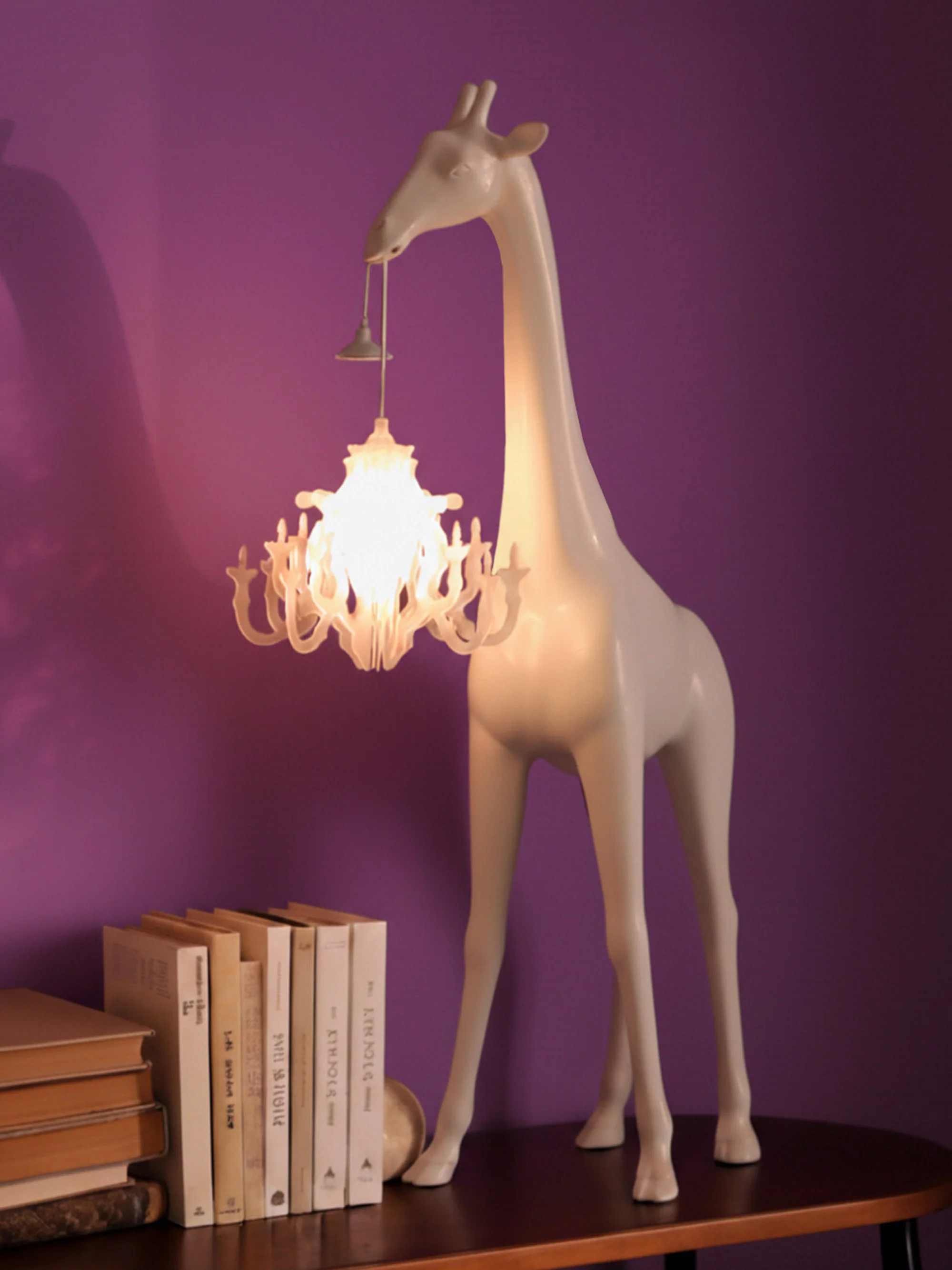 Kleine LED-Stehlampe Giraffe In Love