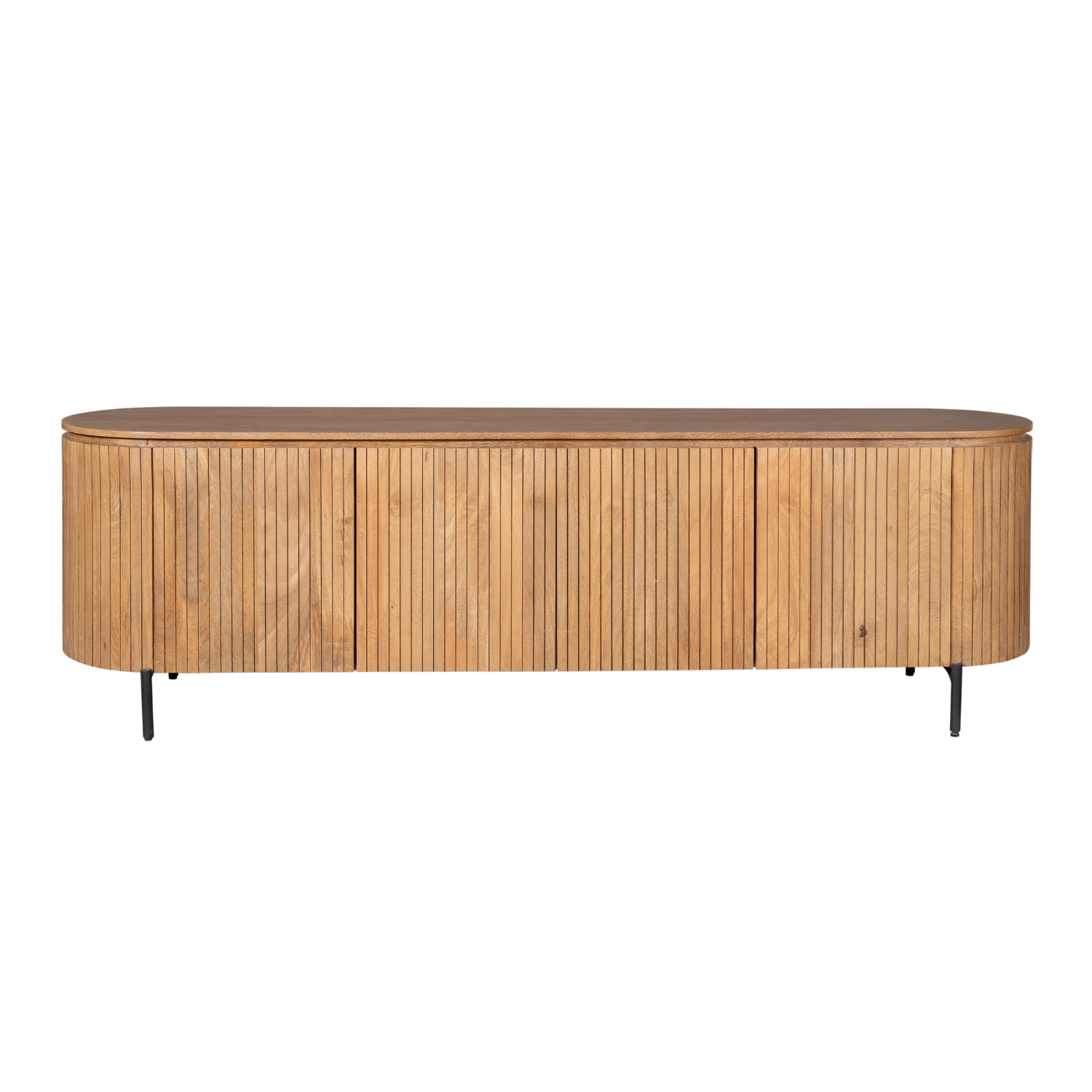 Starfurn tv meubel Lana - bruin - 45x210x55cm
