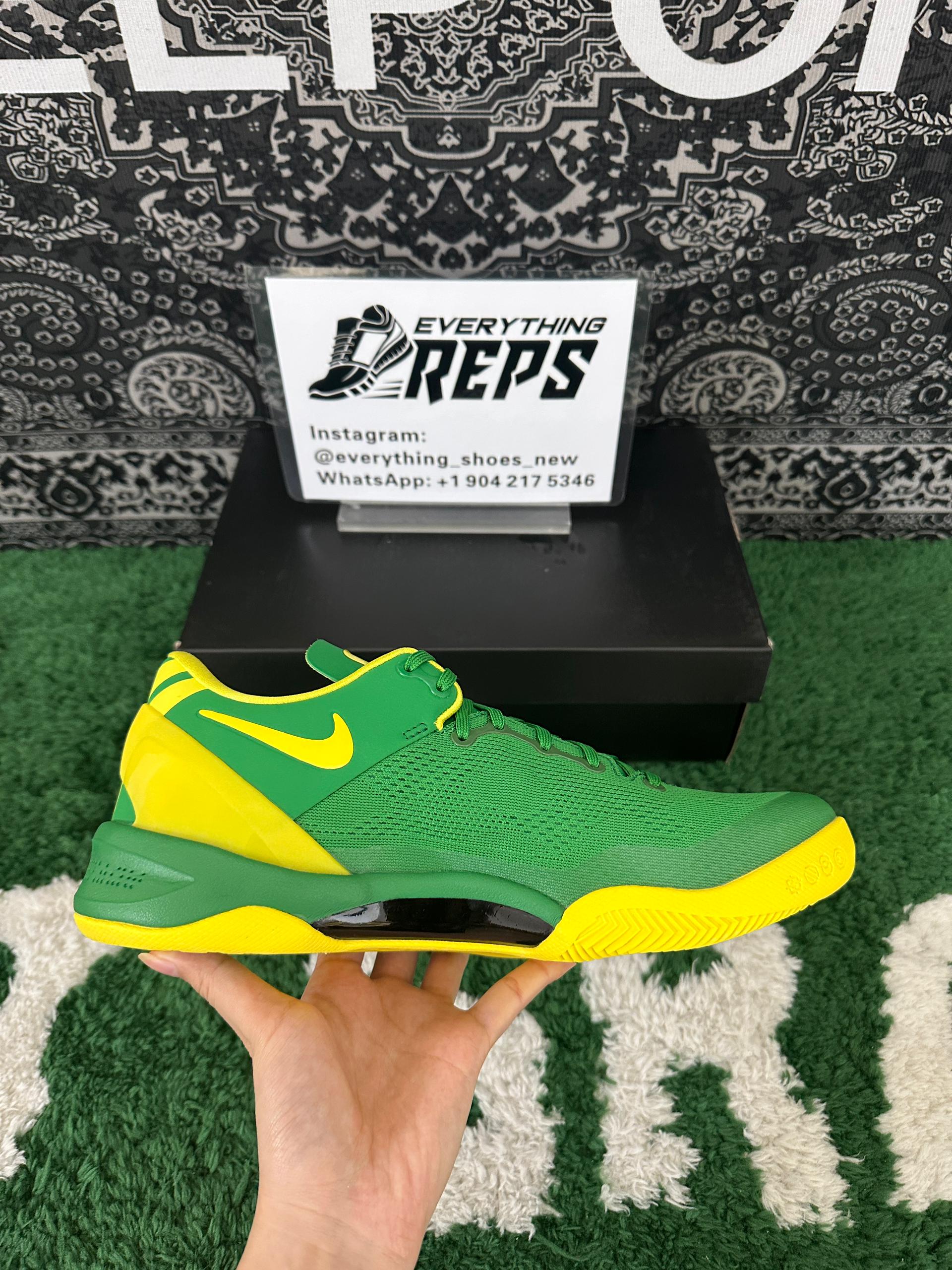 Nike Zoom Kobe VIII System green Yellow