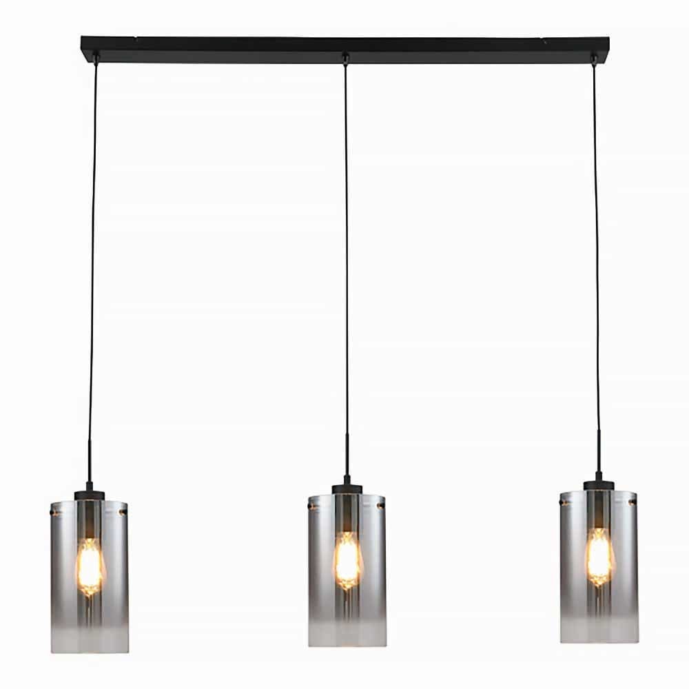 Freelight hanglamp Ventotto - 3 lichts - 100 x 165  cm - zwart