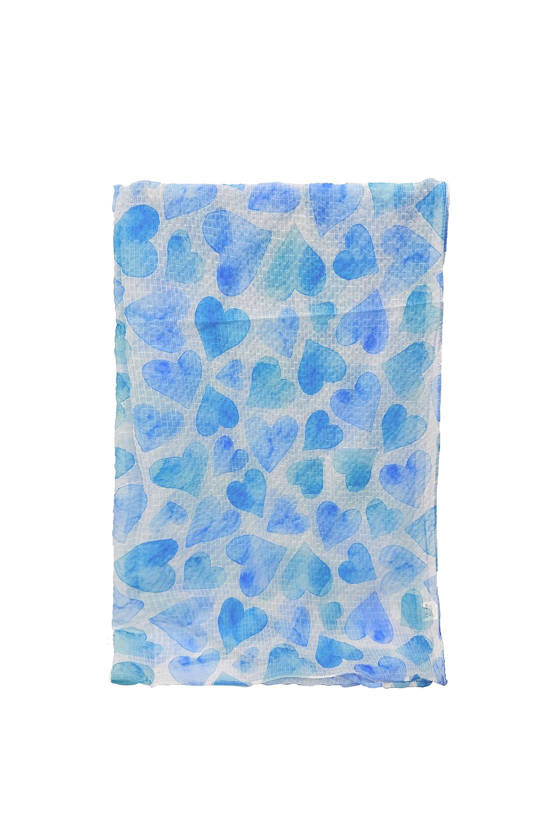 Vellin Watercolour Heart Print Scarf