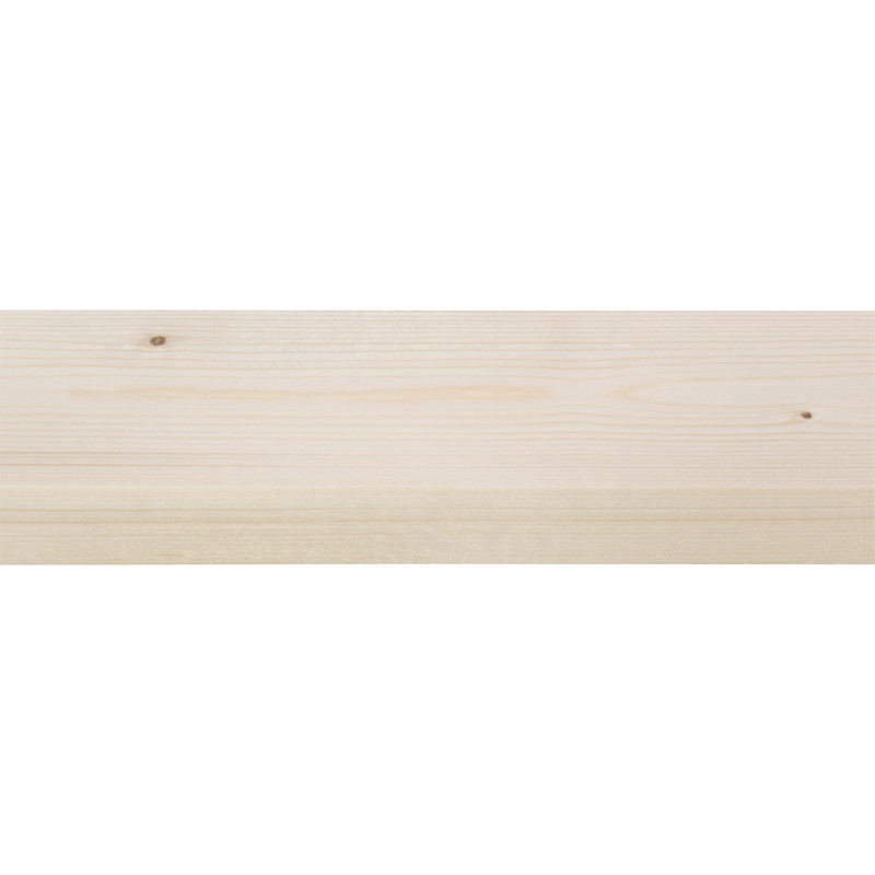 Chevron en sapin brut 270 x 9,6 x 2,4 cm