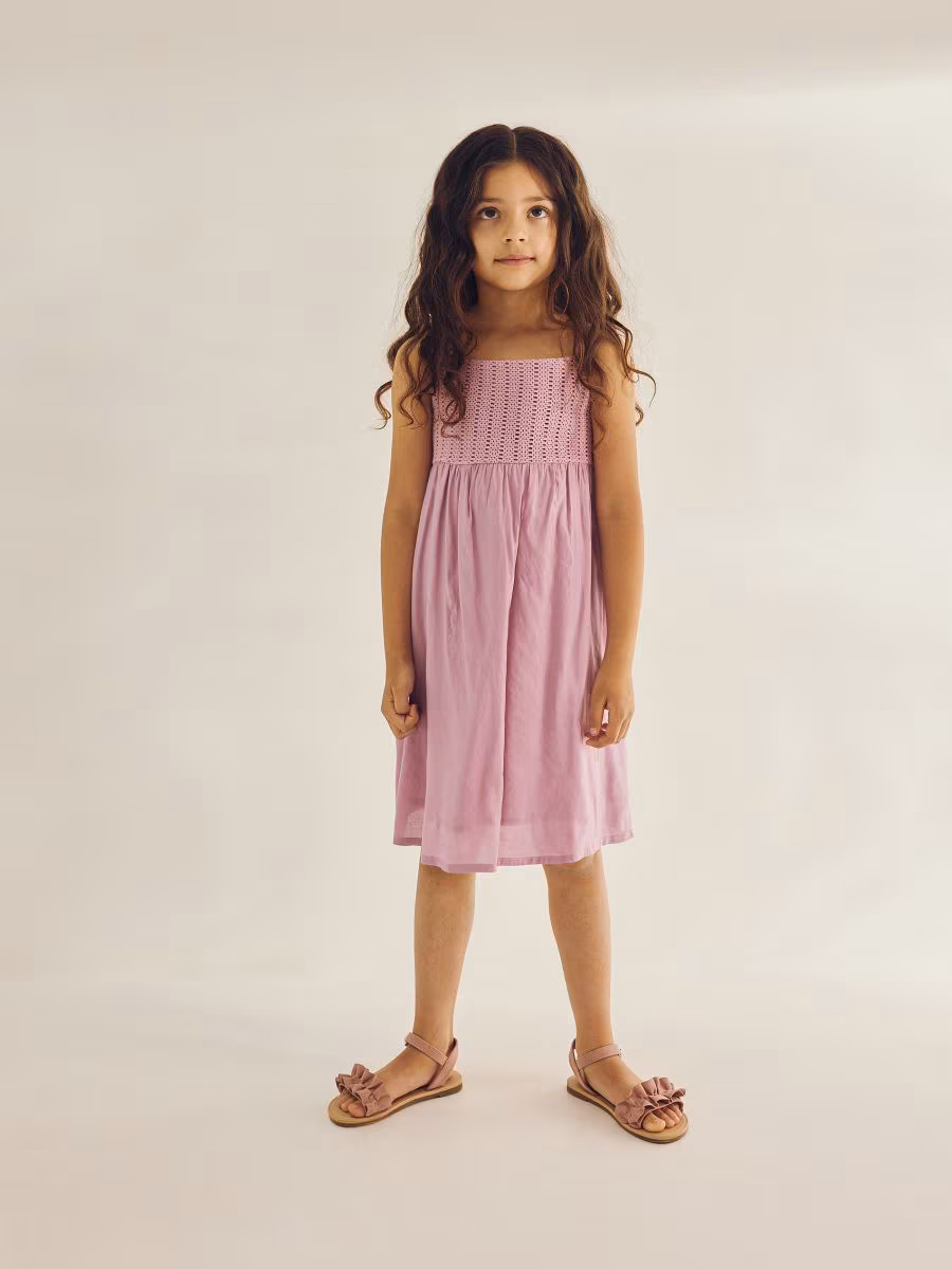 Muslin Mini Dress