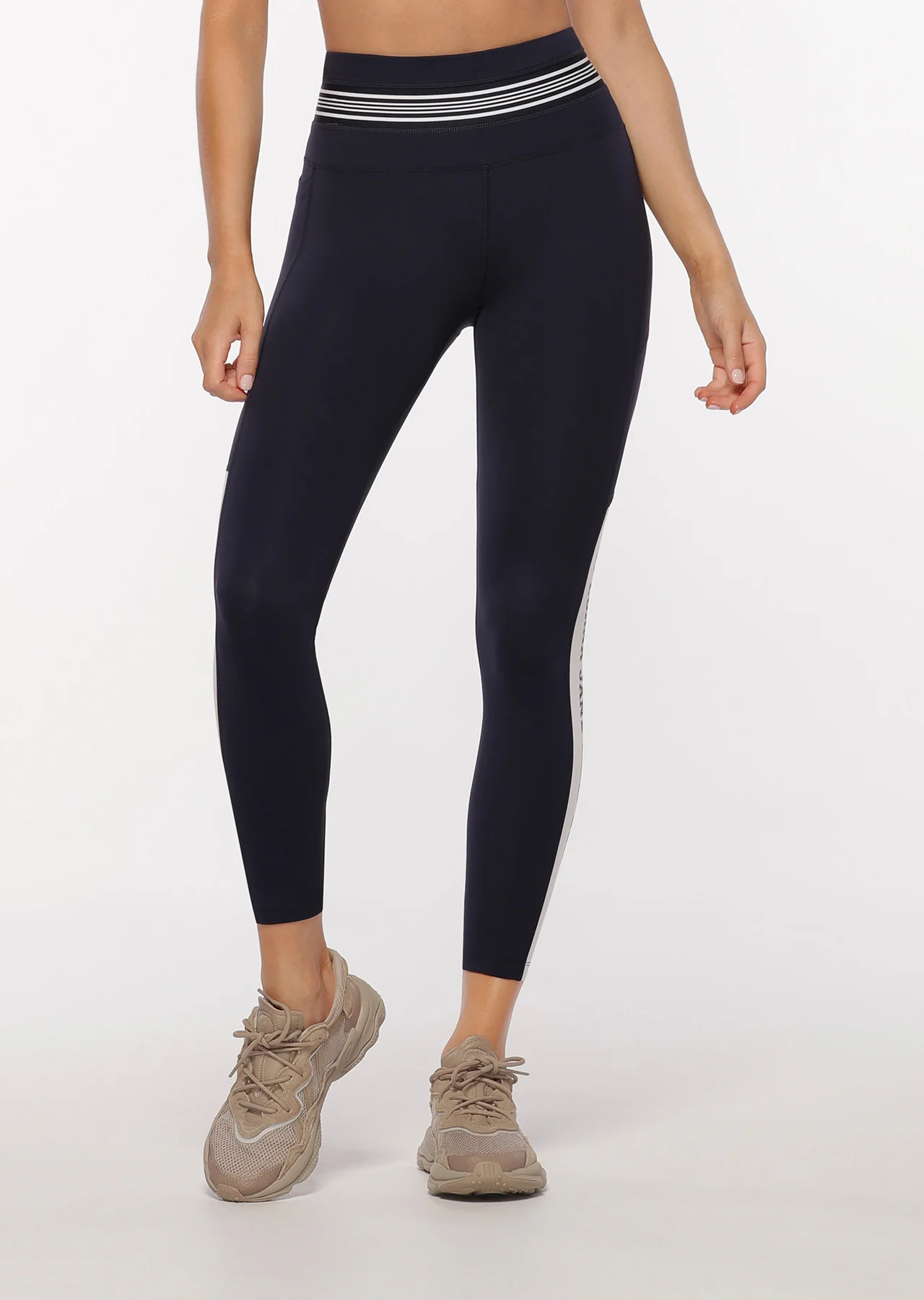 Retro Collegiate Full Length Leggings
