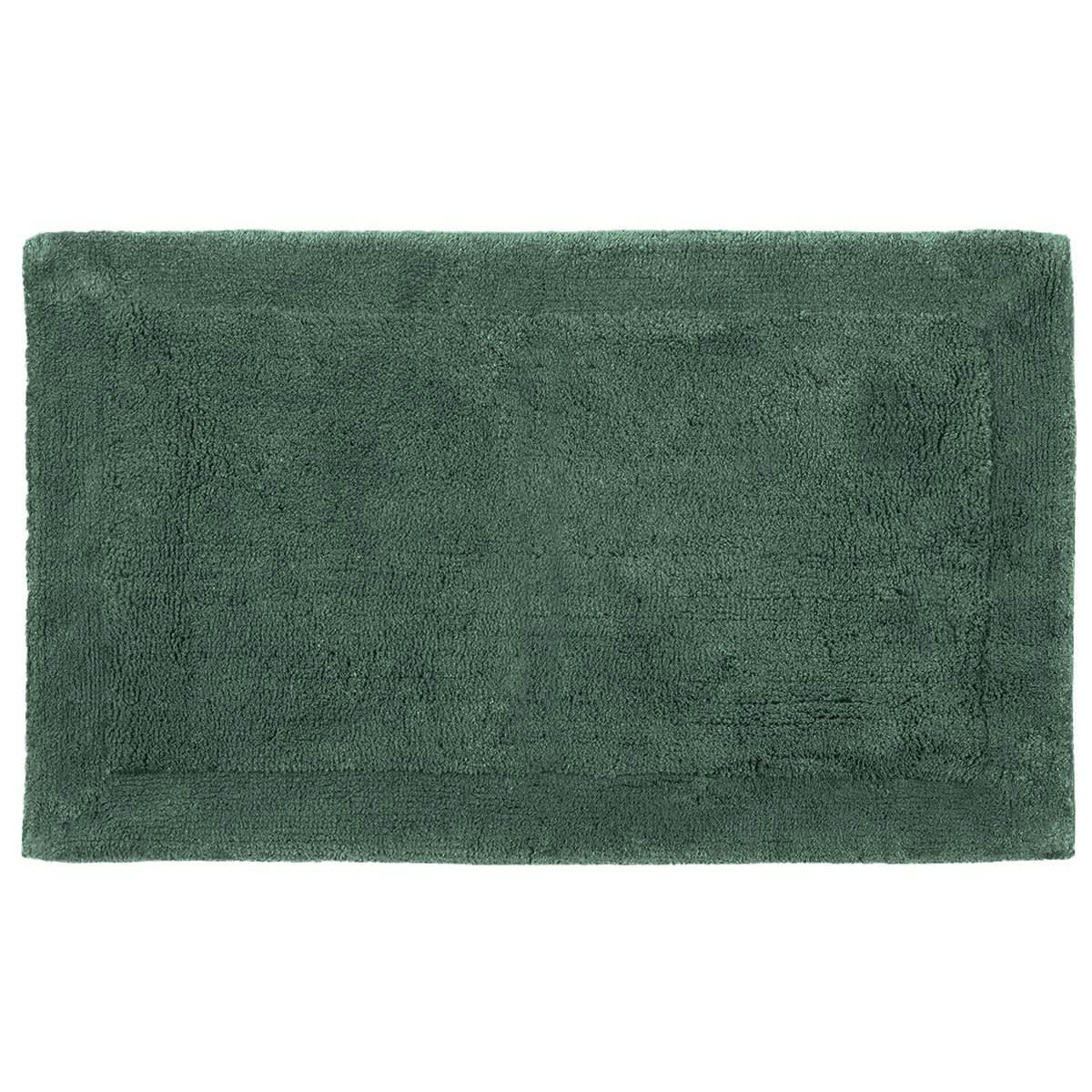 NUANCO - Tapis doux & épais de bain ou d'intérieur Vert 60x100 cm
