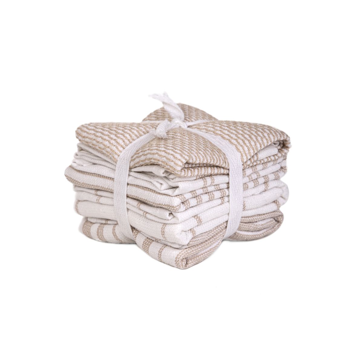 Zestaw ręczników uniwersalnych HERIETT Bawełnianych beżowych 4szt. 4*30x30 cm