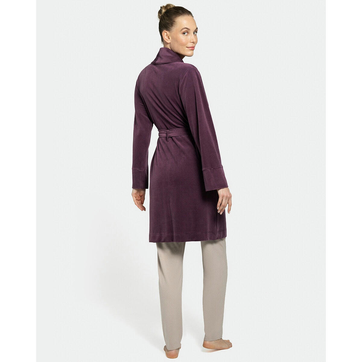 Peignoir en velours Paris
