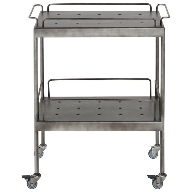 ZINCO I CARRINHO BAR 65 CM X 41 CM