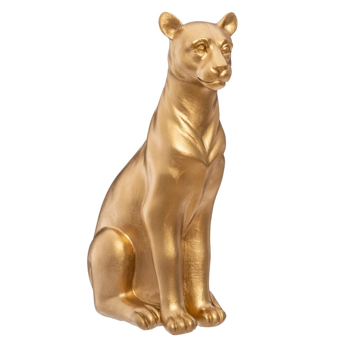 Panther statue Gilt, H.23 cm
