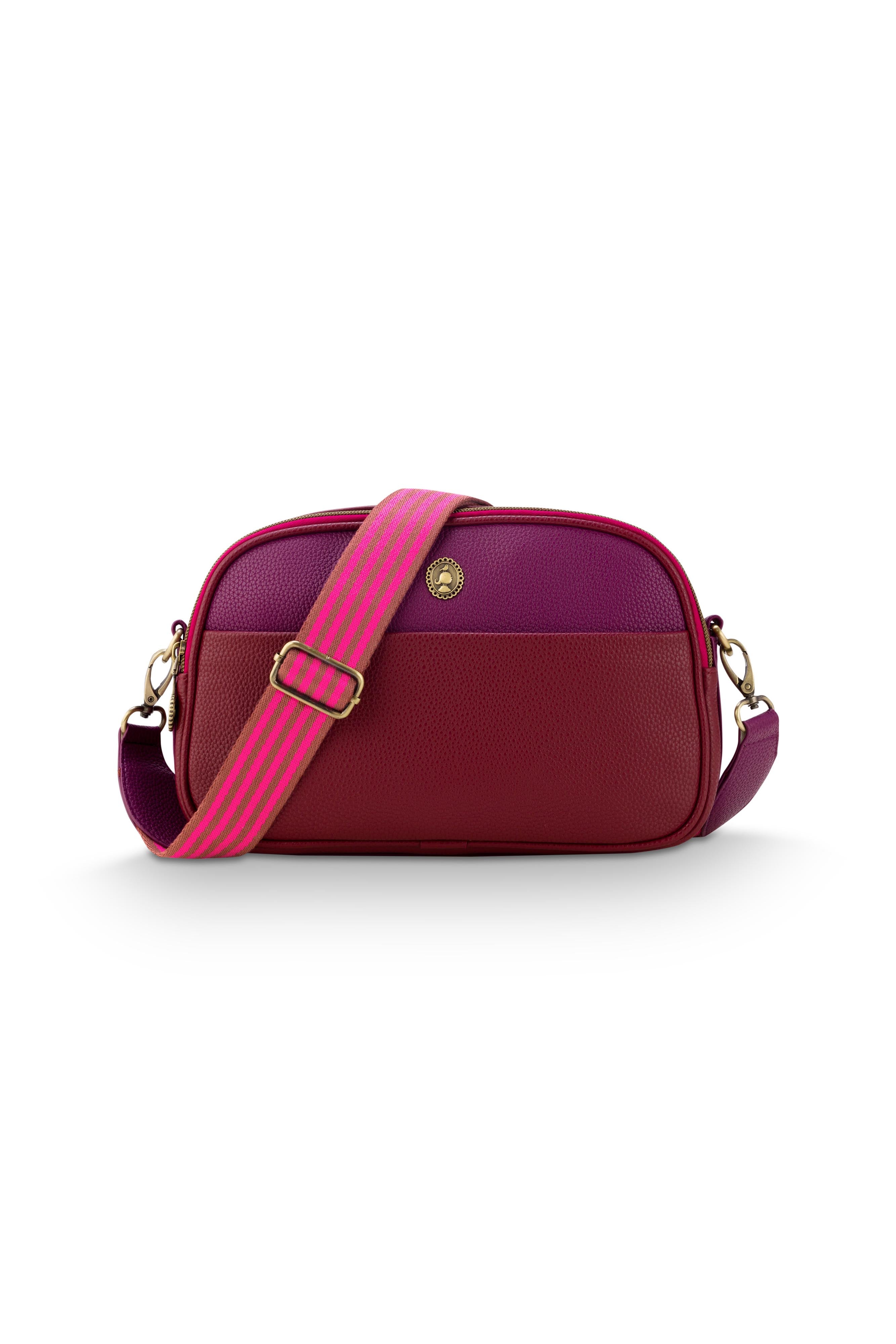 Pip Studio - Frida Crossbody Tas Dames - Paars - 26.5x7.5x16.5cm