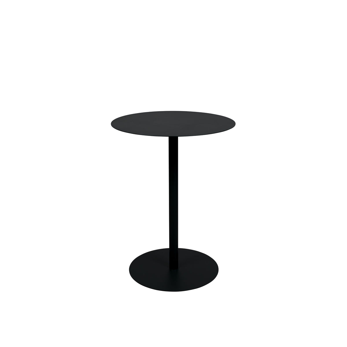 Zuiver Snow Bistrotafel Rond 57 cm Metaal Zwart