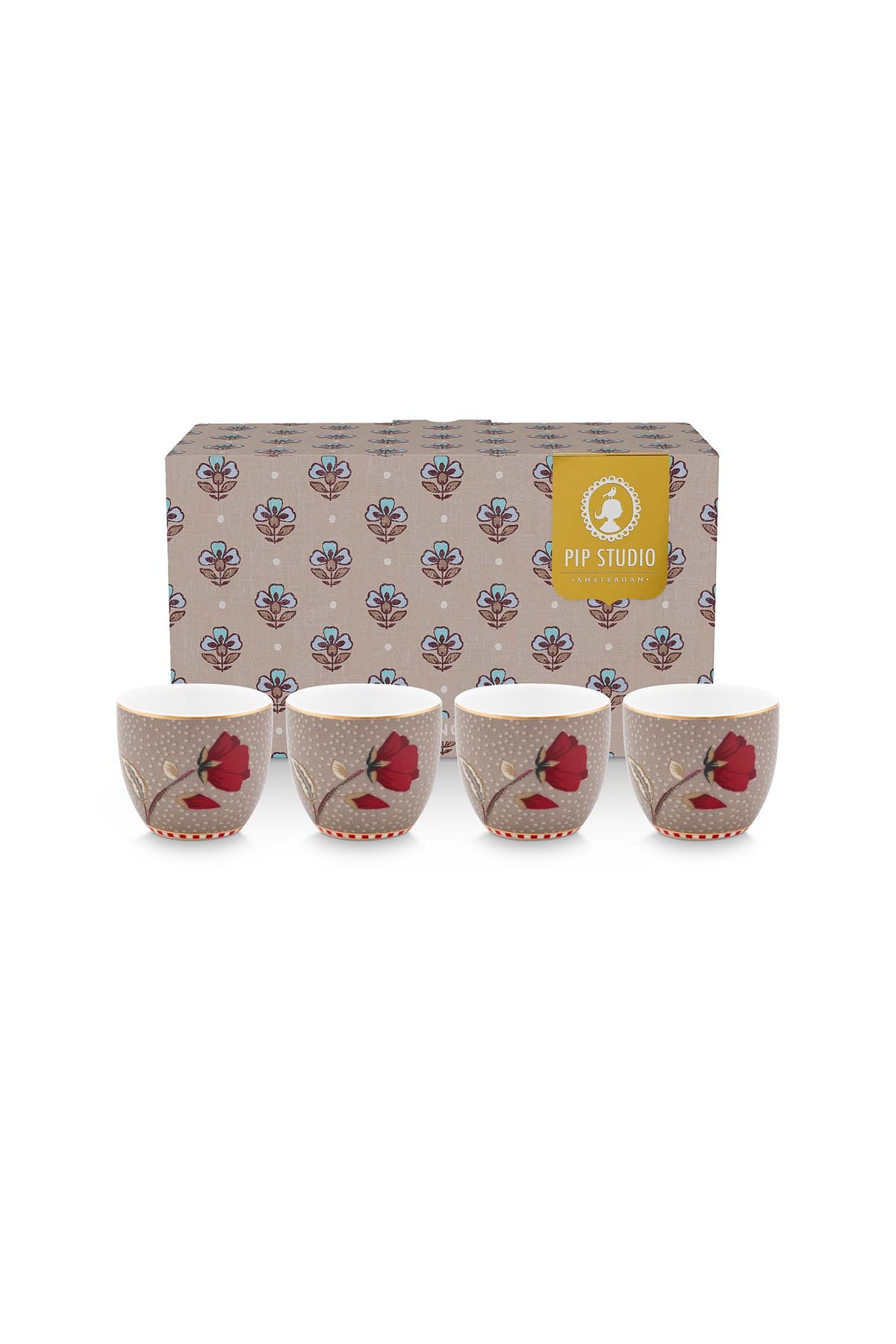 Pip Studio Eierdopje - Blooming Tales - Khaki